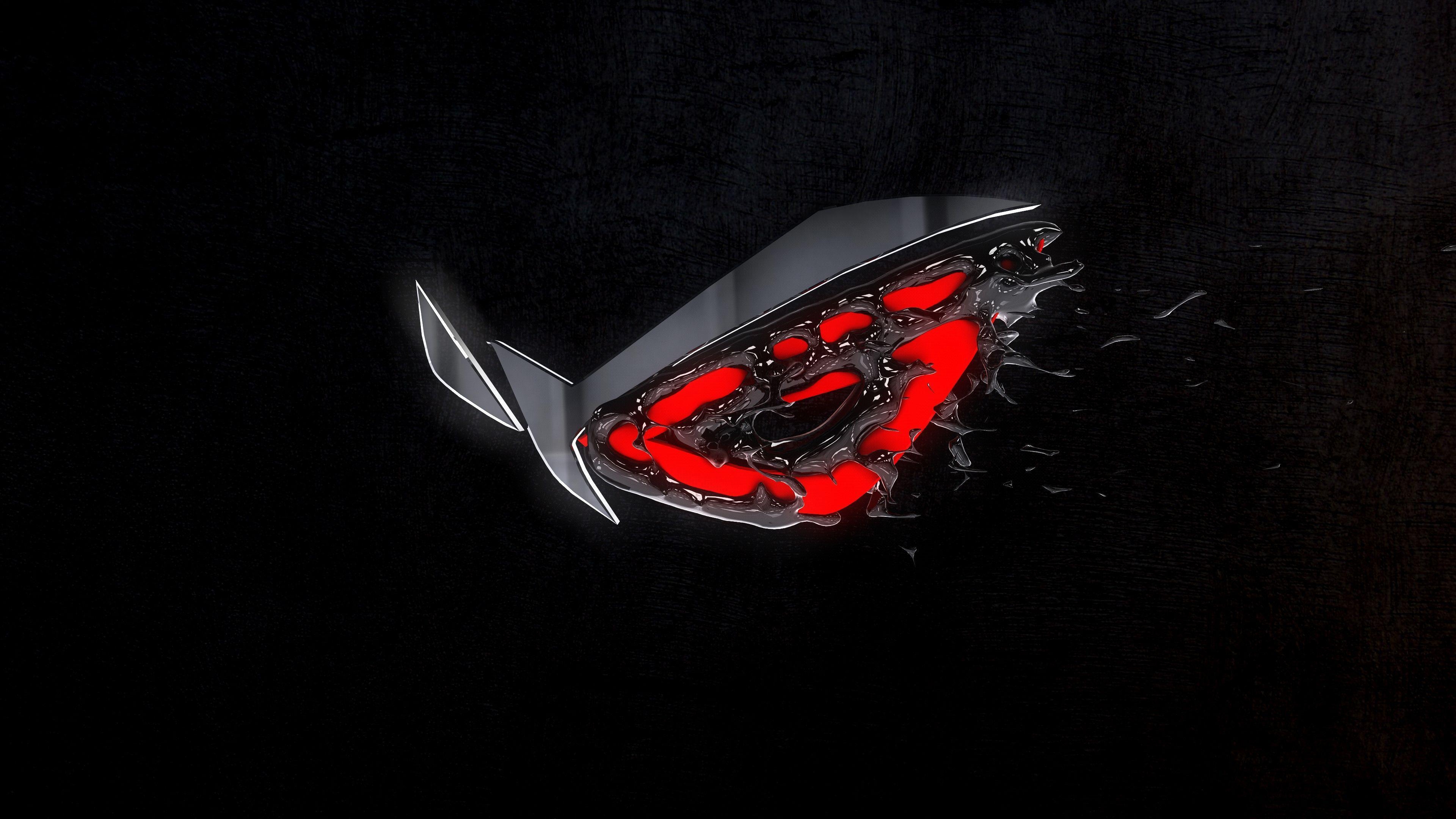 3840x2160 ASUS ROG 4K Ultra HD Wallpaper. Wallpaper samsung, Gambar latar belakang, Gambar 3D, Desktop