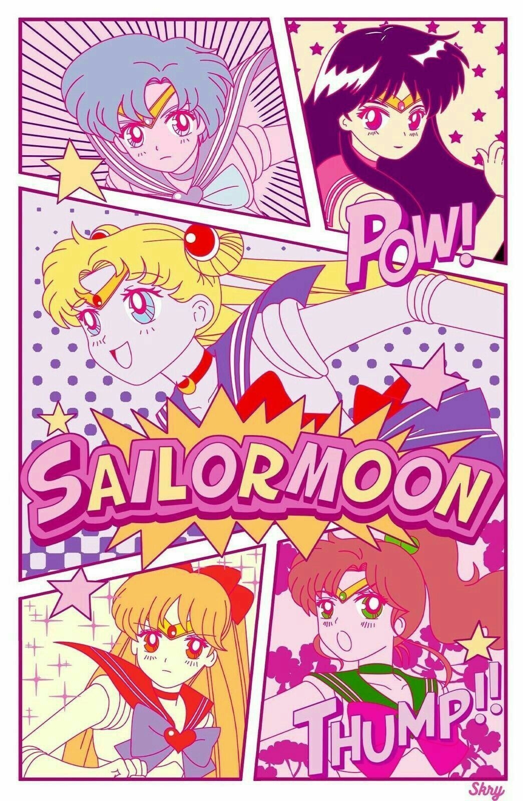 1050x1600 Sailor Moon Comic Wallpaper Free Sailor Moon Comic Background, Phone