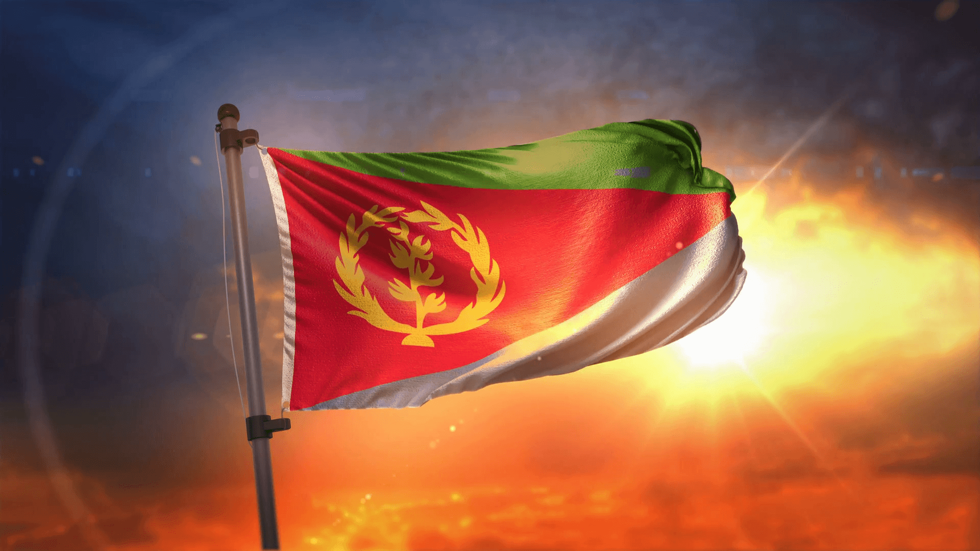 1920x1080 Eritrea Flag, Desktop