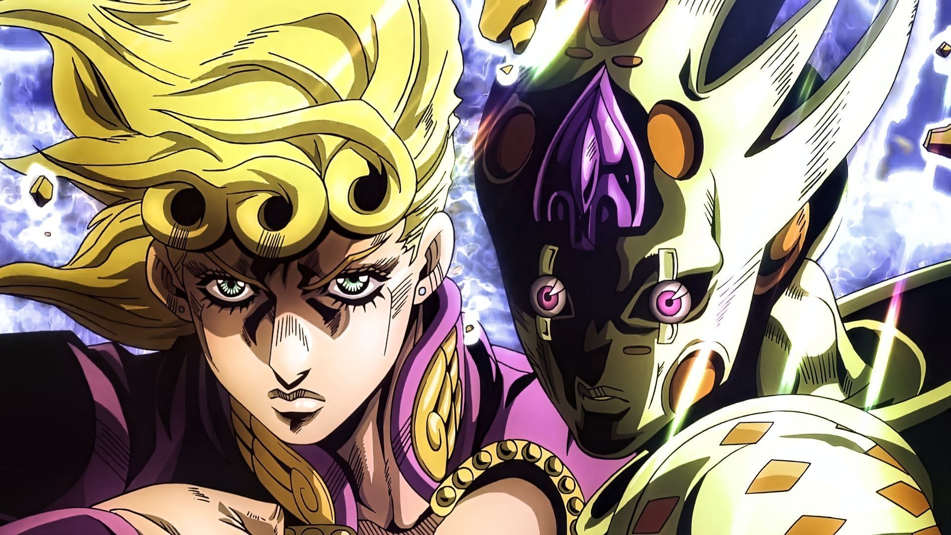 1920x1080 Giorno Giovanna & Golden Experience Requiem Wallpaper Backgro. Jojo's bizarre adventure, Jojo's bizarre adventure anime, Jojo's bizarre adventure stands, Desktop