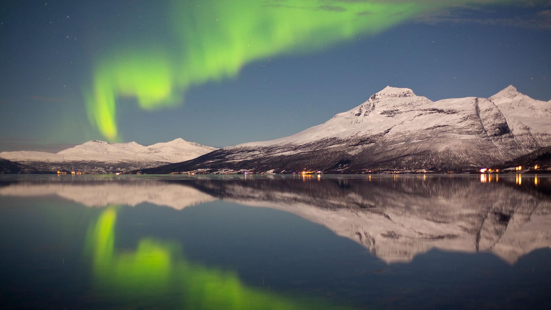 1920x1080 Northern Lights In Norway.com, Desktop