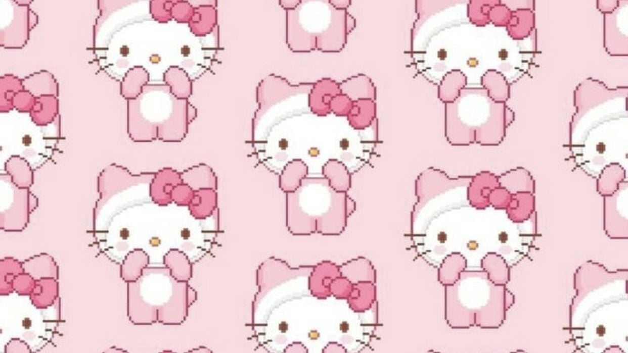 1250x700 Pink Hello Kitty Wallpaper Desktop. Hello kitty, Hello kitty wallpaper, Kitty wallpaper, Desktop