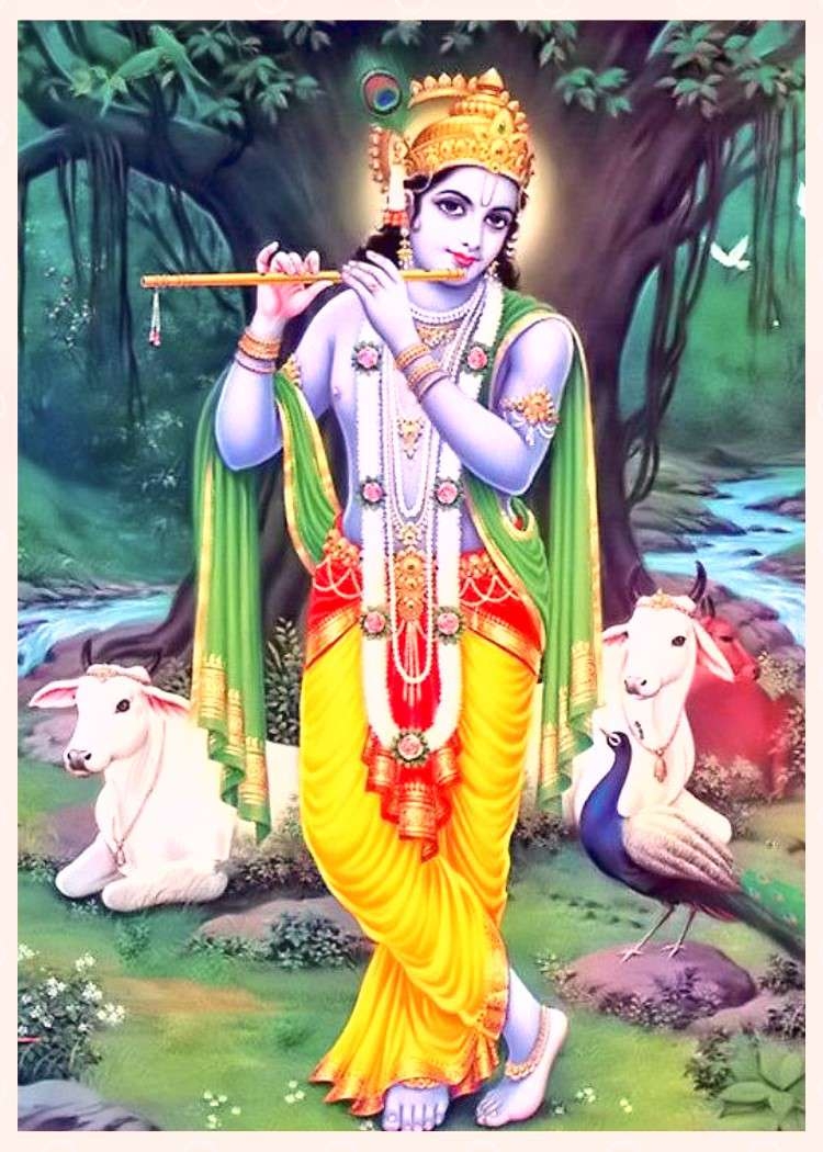 750x1050 Lord Krishna HD Wallpaper, Phone