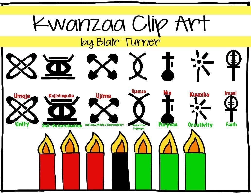 1040x800 Image search: included 3 frames 7 symbols of kwanzaa 7 principles, Desktop