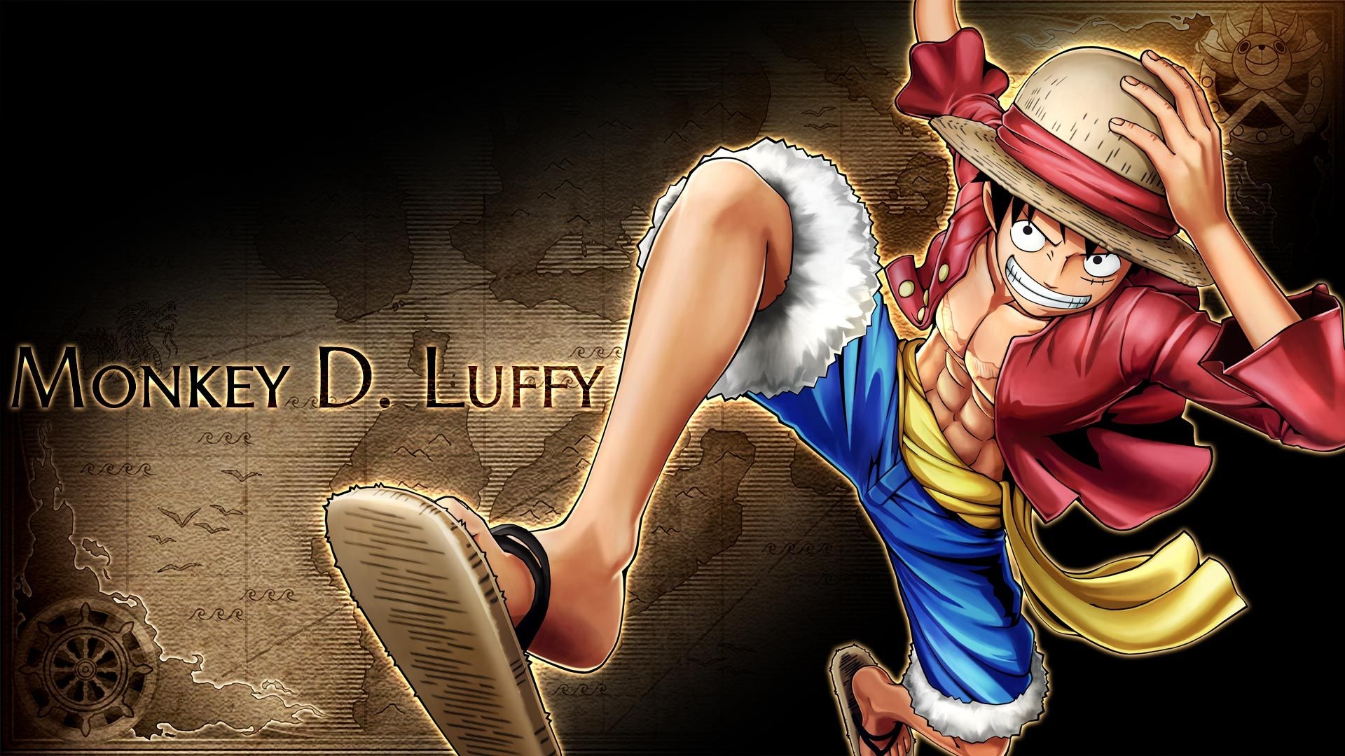 1920x1080 Monkey D. Luffy. Wallpaper from One Piece: World Seeker, Desktop