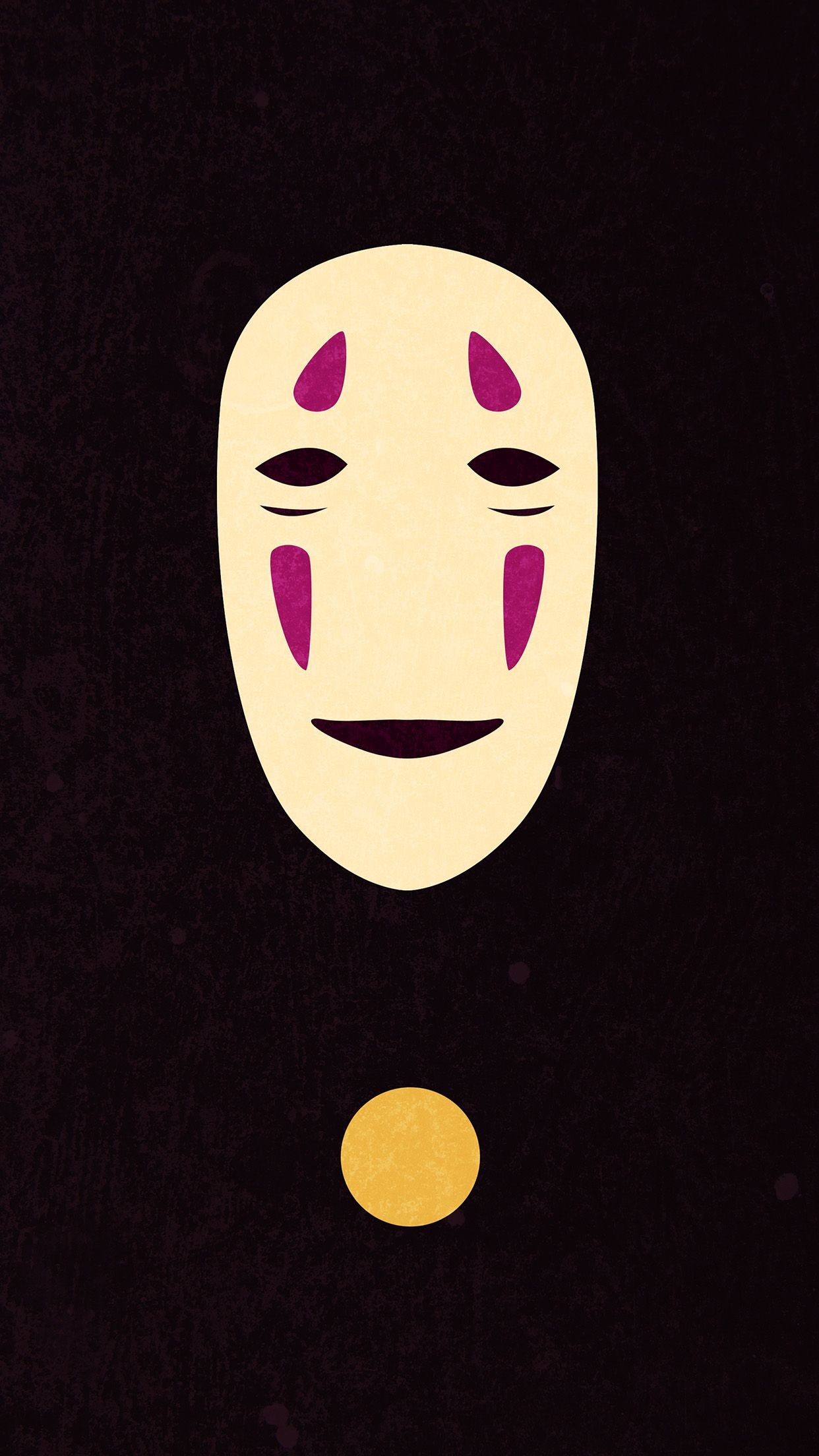 1250x2210 Spirited Away Dark Ghost Anime.papers.co, Phone