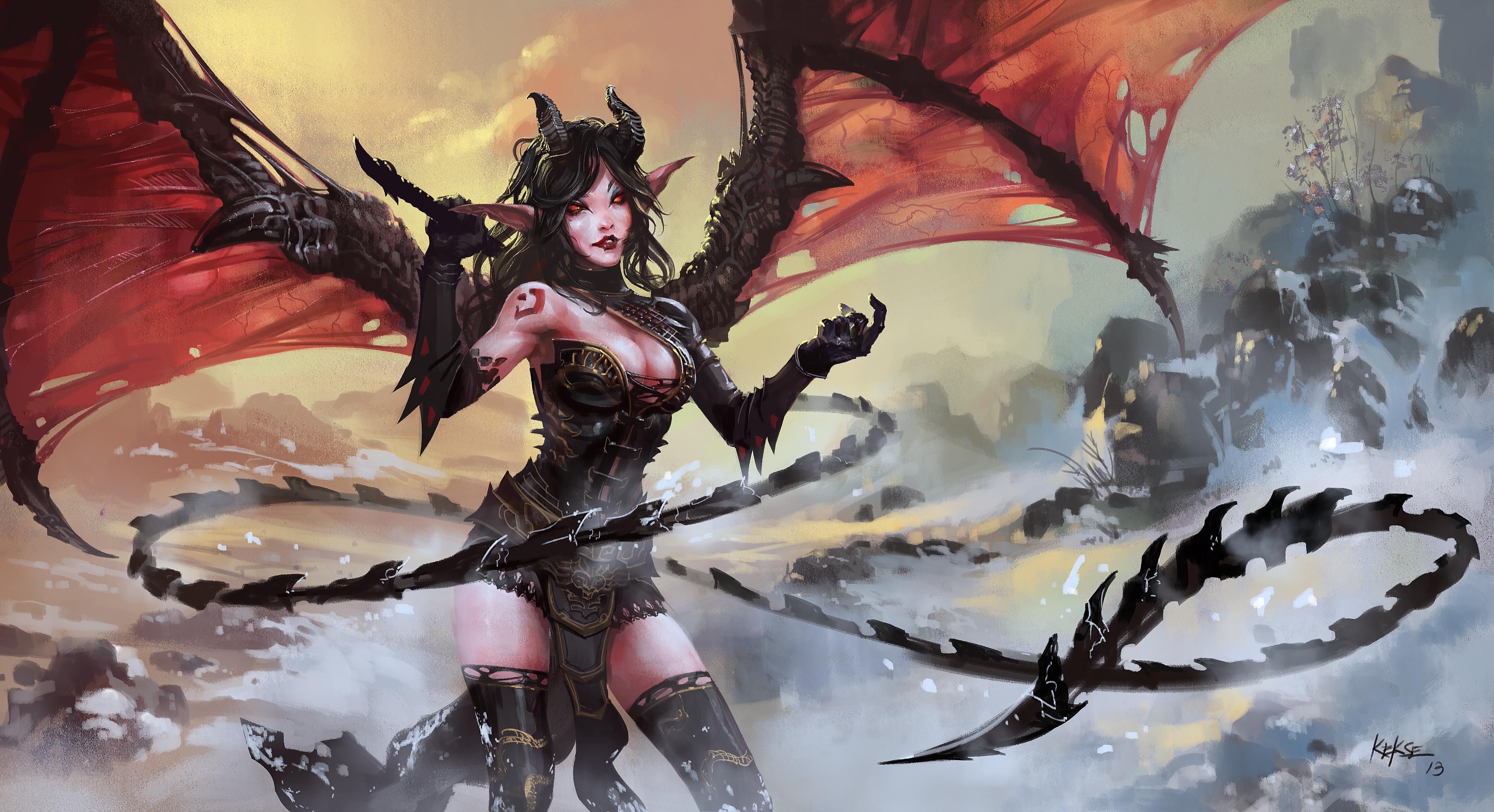 4500x2450 Demon HD Wallpaper and Background Image, Desktop