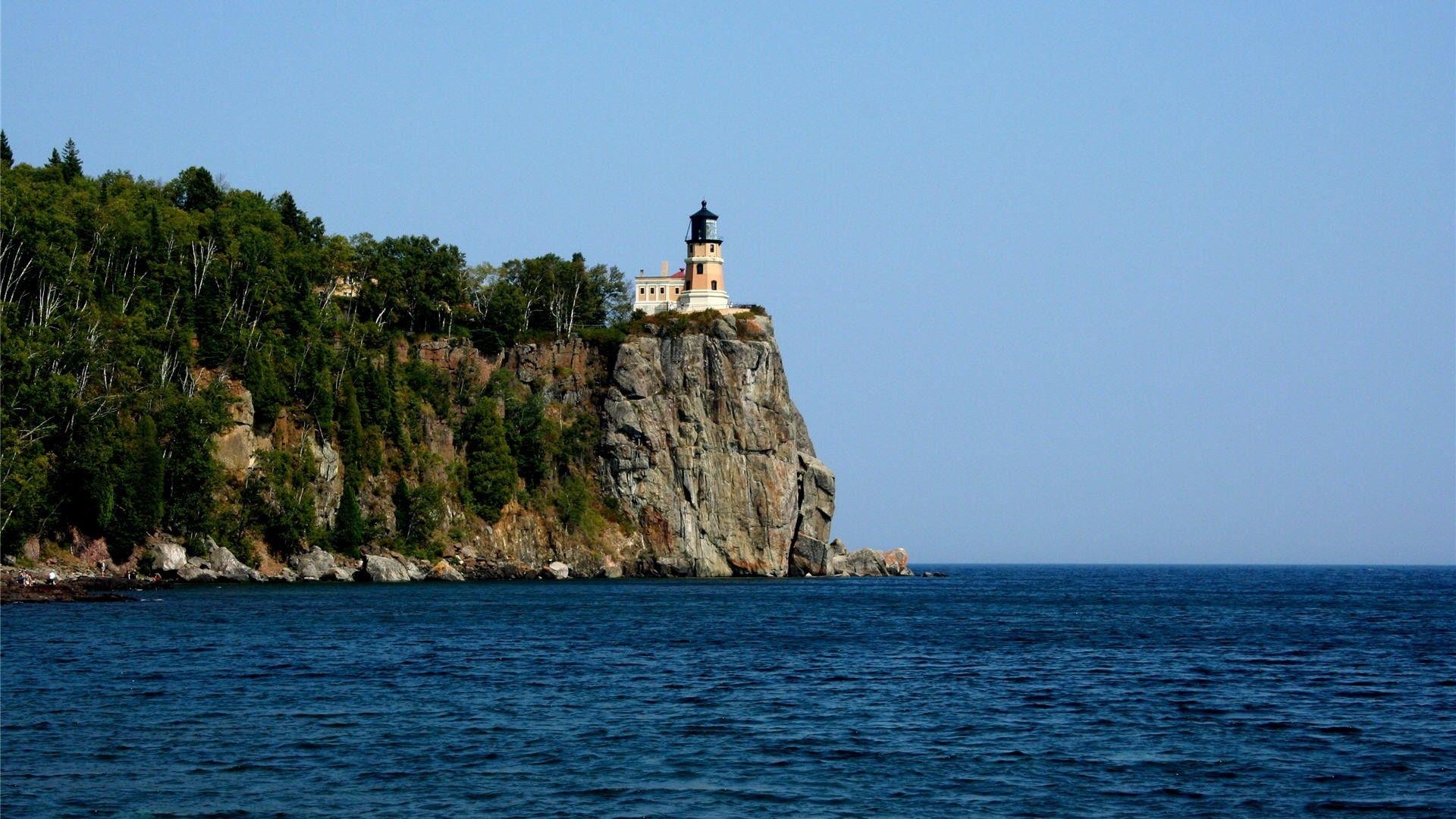 1920x1080 Split Tag wallpaper: Split Rock Lighthouse State Park Duluth MN, Desktop