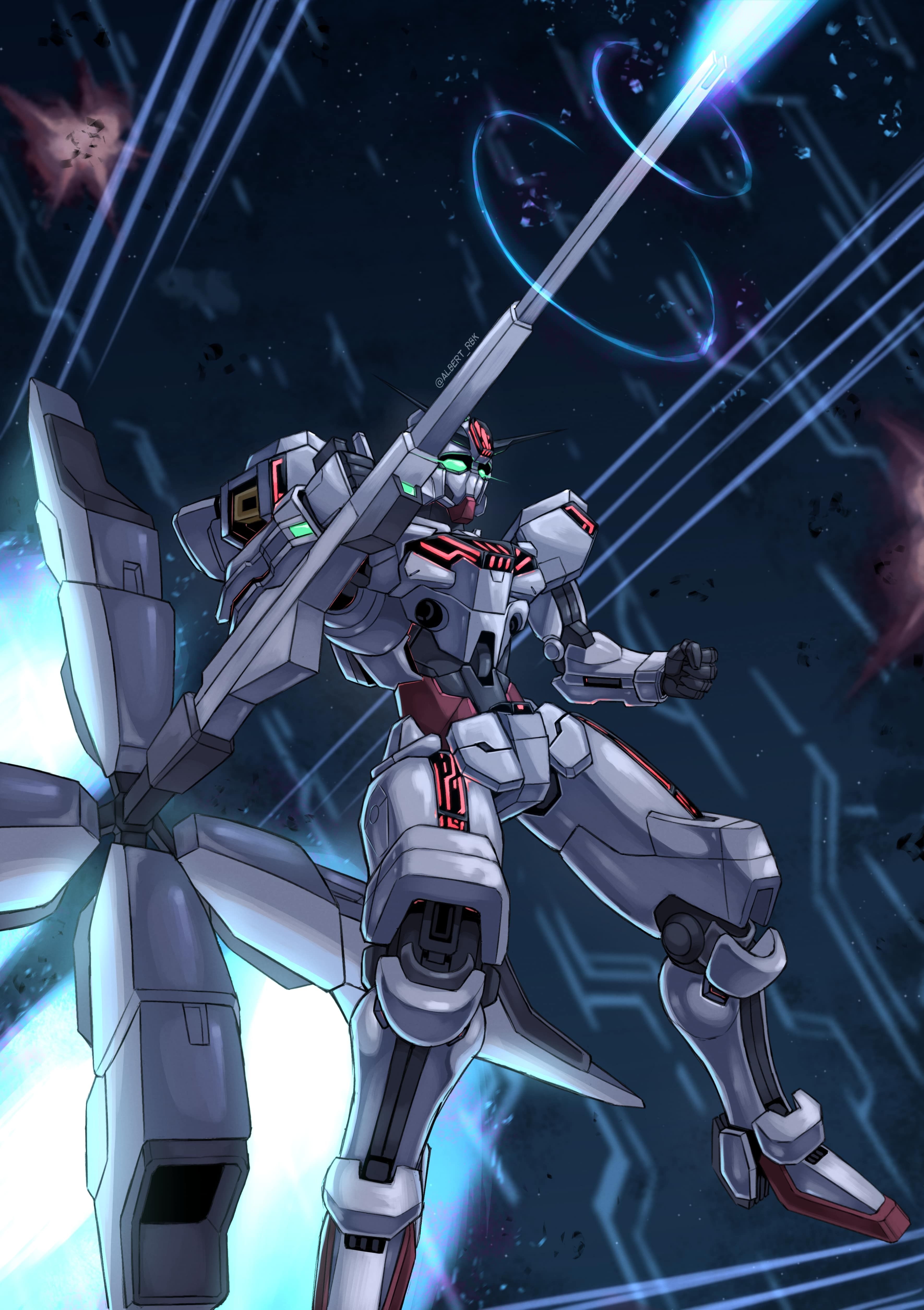 3550x5020 Gundam Calibarn, Phone