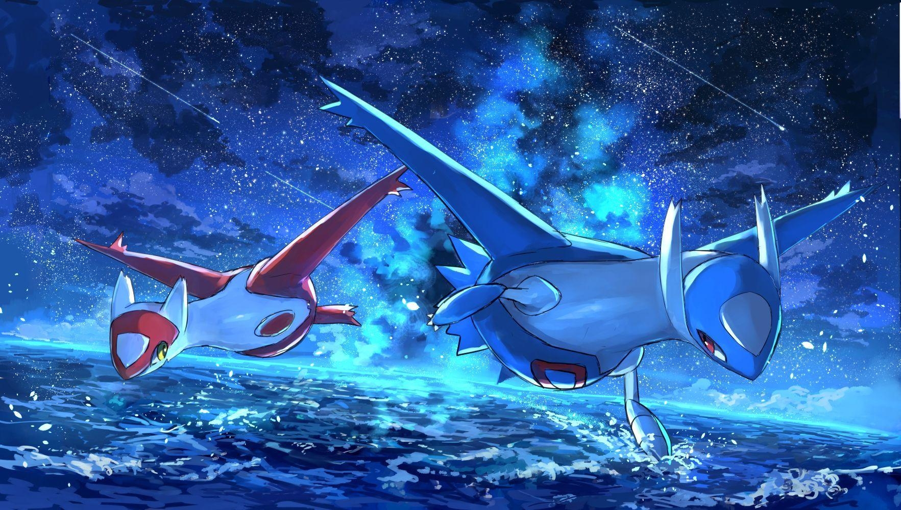 1770x1000 Latias and Latios. Teh Pokemanz. Pokémon, Anime, Desktop