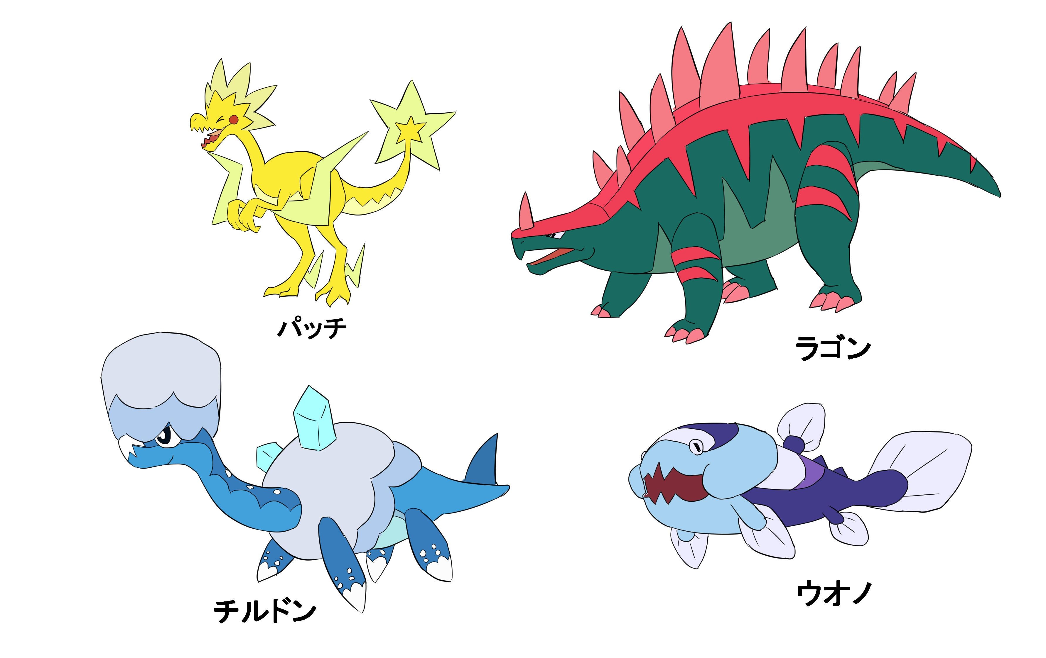 3570x2250 Another take on the actual complete fossils. Pokémon Sword, Desktop