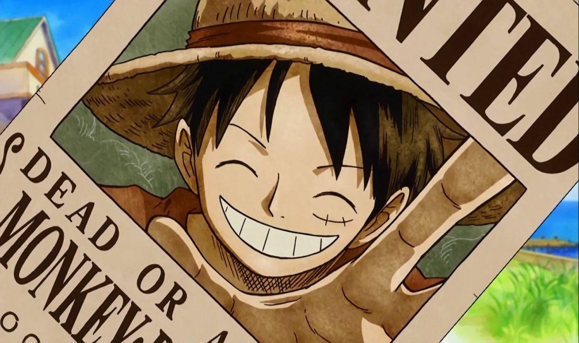 1190x700 Luffy Wanted (One Piece) wallpaperx900, Desktop