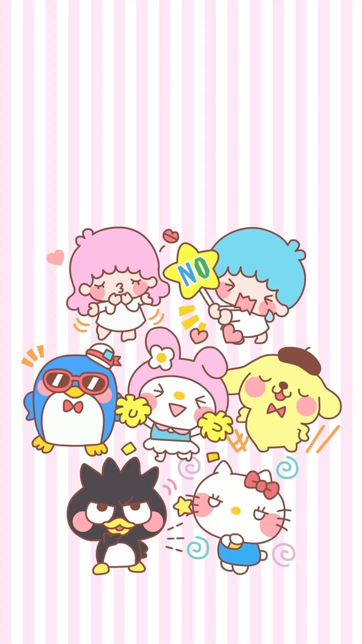 1200x2140 HD Sanrio Wallpaper Explore more Culture, Entertainment Company, Japanese, Kabushikigaisha Sanri. Sanrio wallpaper, Hello kitty wallpaper, Hello kitty background, Phone