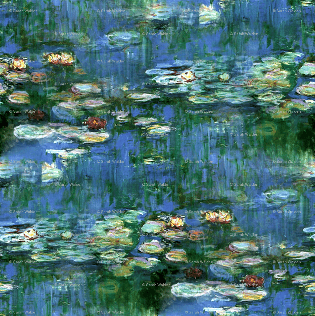 1010x1010 Claude Monet Water Lilies 1916 Large wallpaper, Phone