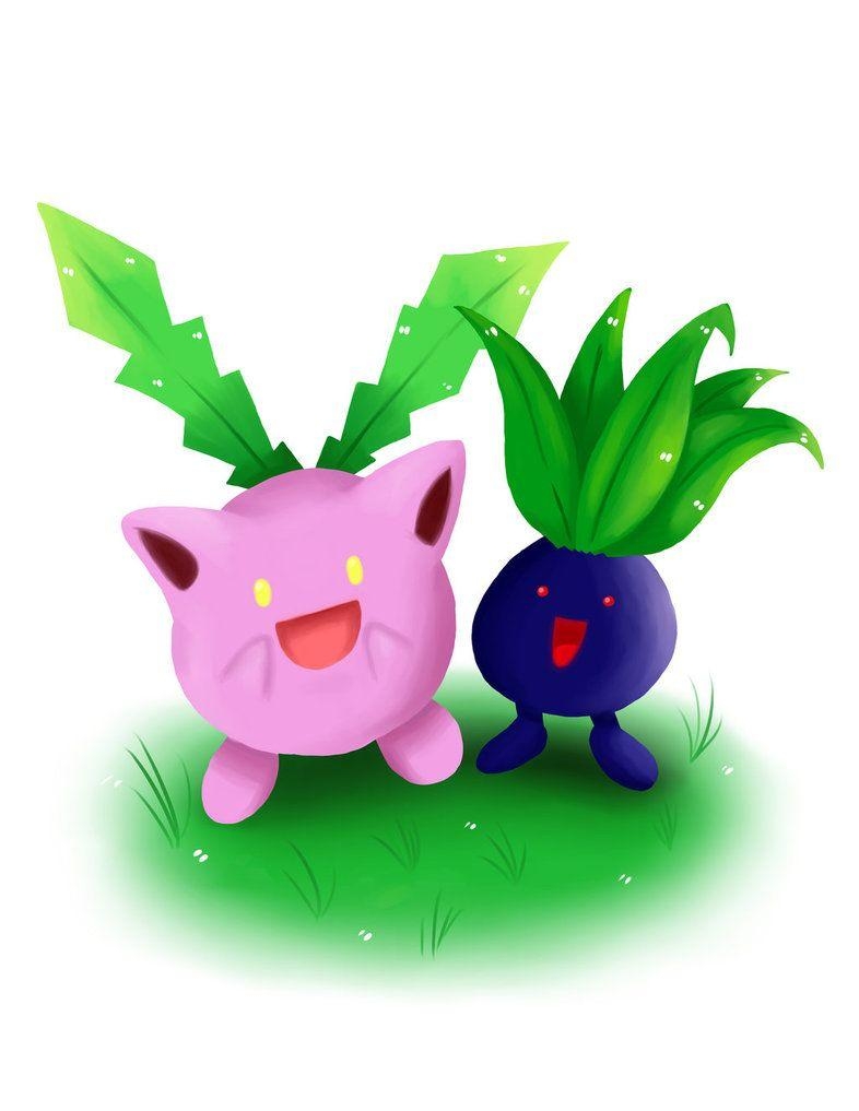 790x1020 Hoppip X Oddish (Fan Art), Phone