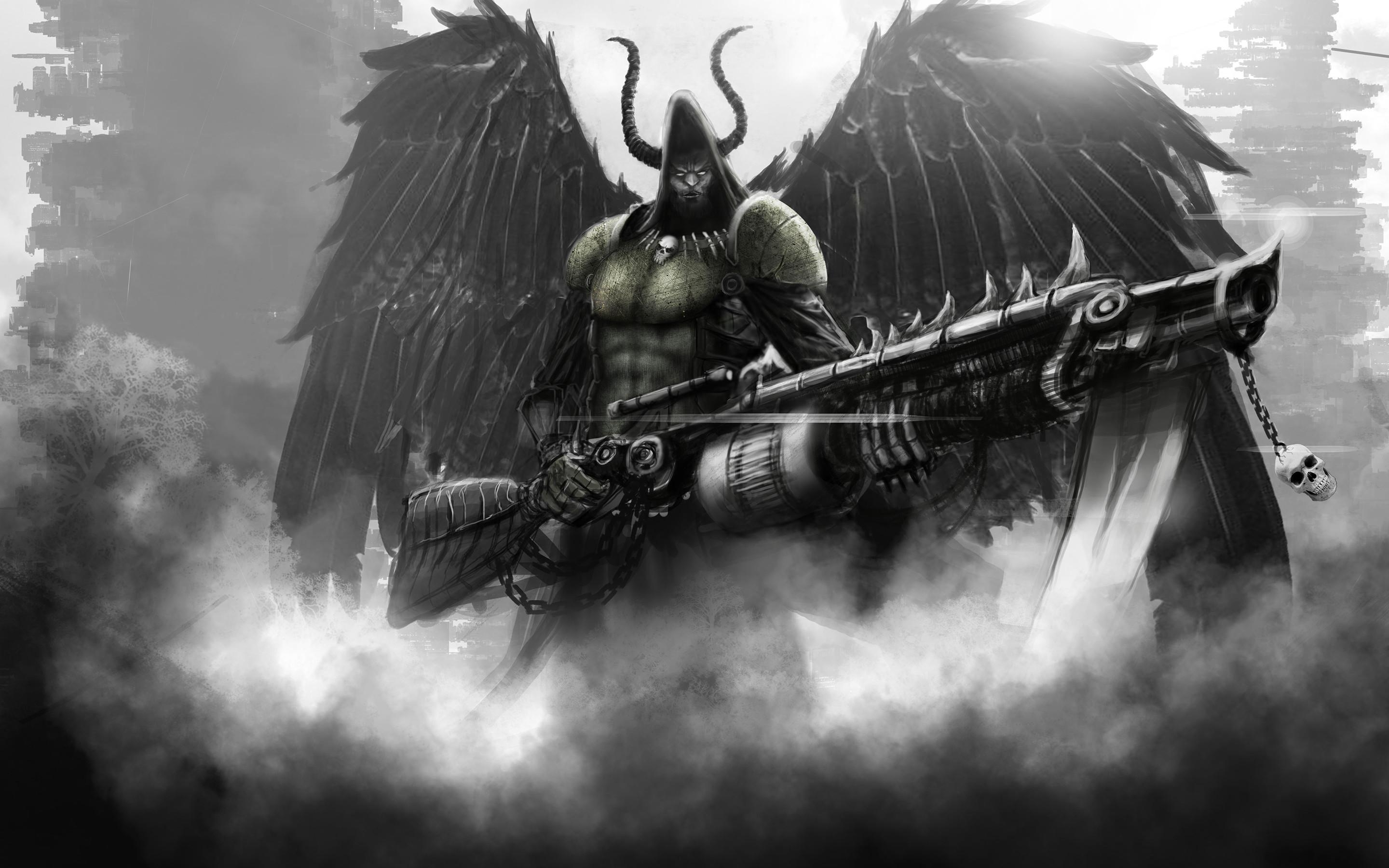 2880x1800 Angel of Death Wallpaper, Desktop