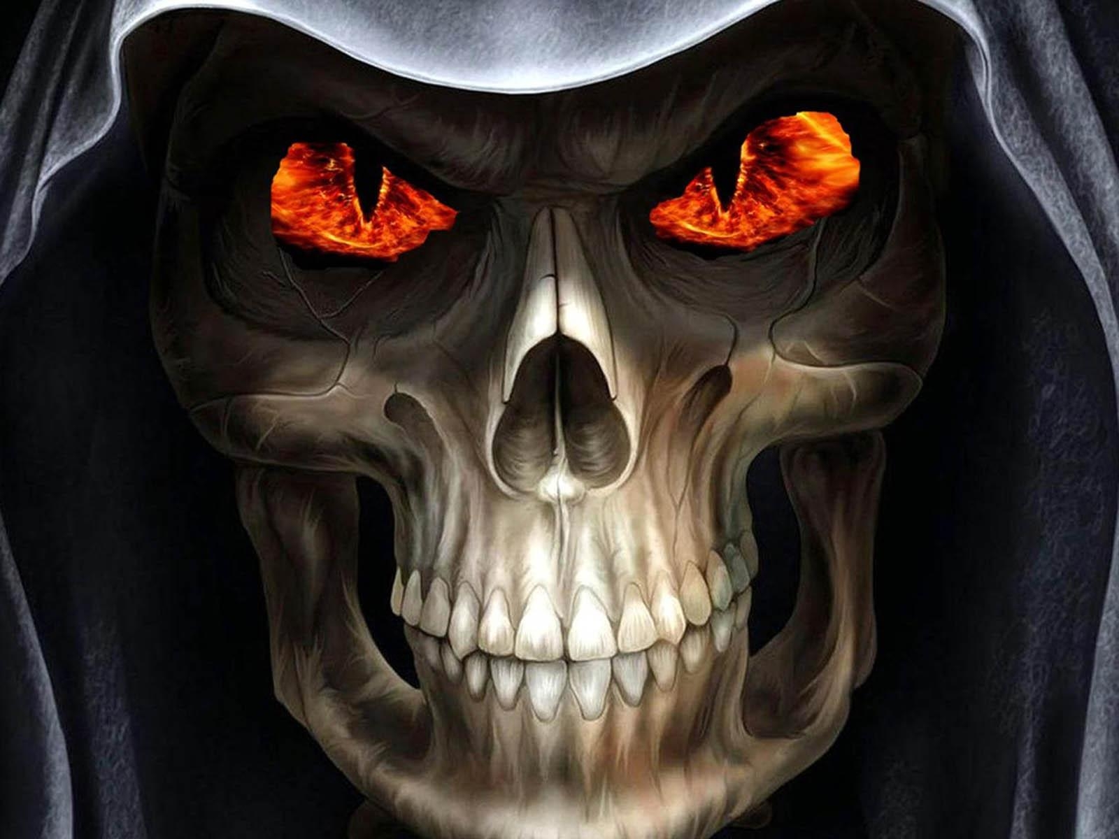 1600x1200 Free HD Skull Wallpaper, Desktop