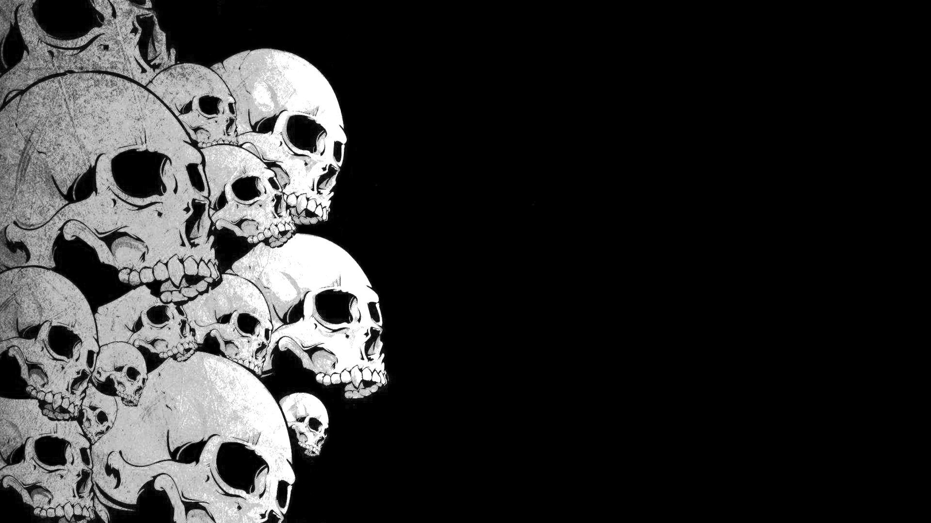 1920x1080 Free Skull Background 19374  px. Skull wallpaper, Black skulls wallpaper, Anime wallpaper, Desktop