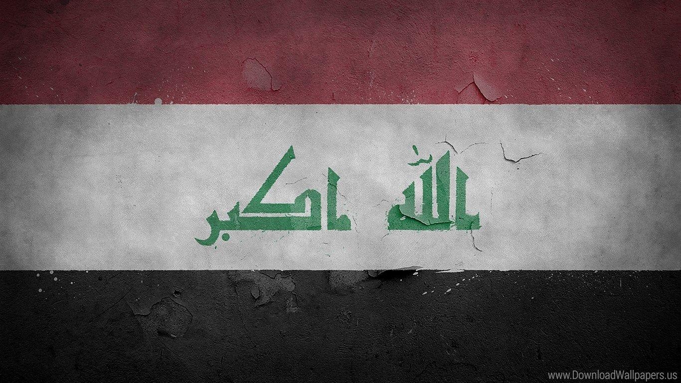 1370x770 iraq flag wallpaper. iraq flag علم العراق. Iraq flag, Flag, Flag, Desktop