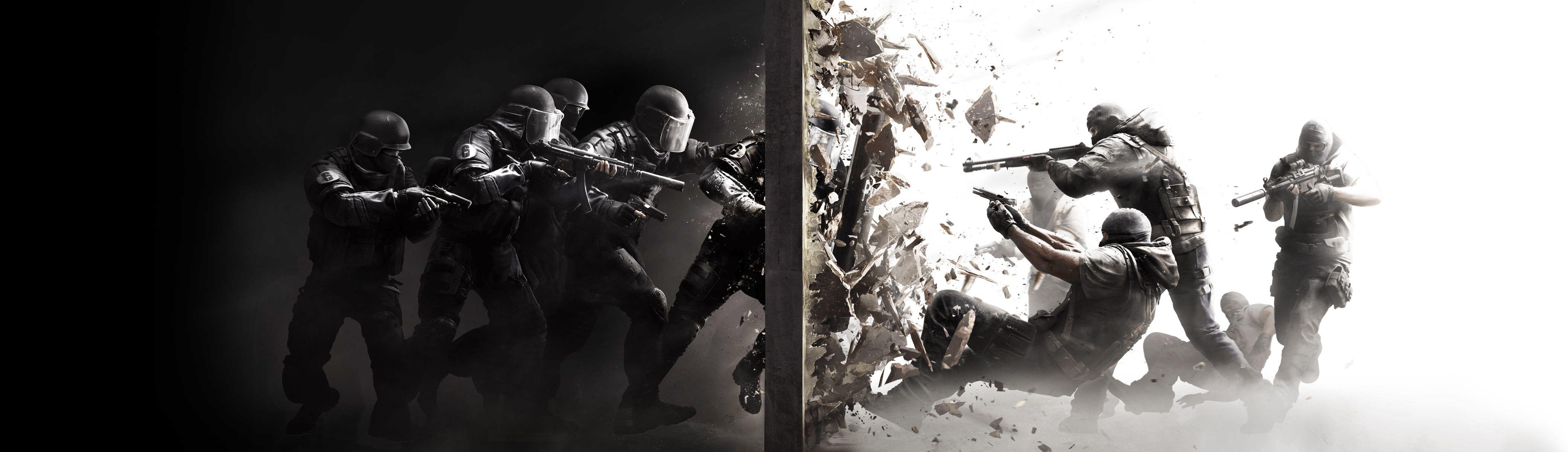 4170x1200 Tom Clancy's Rainbow Six: Siege HD Wallpaper. Background, Dual Screen