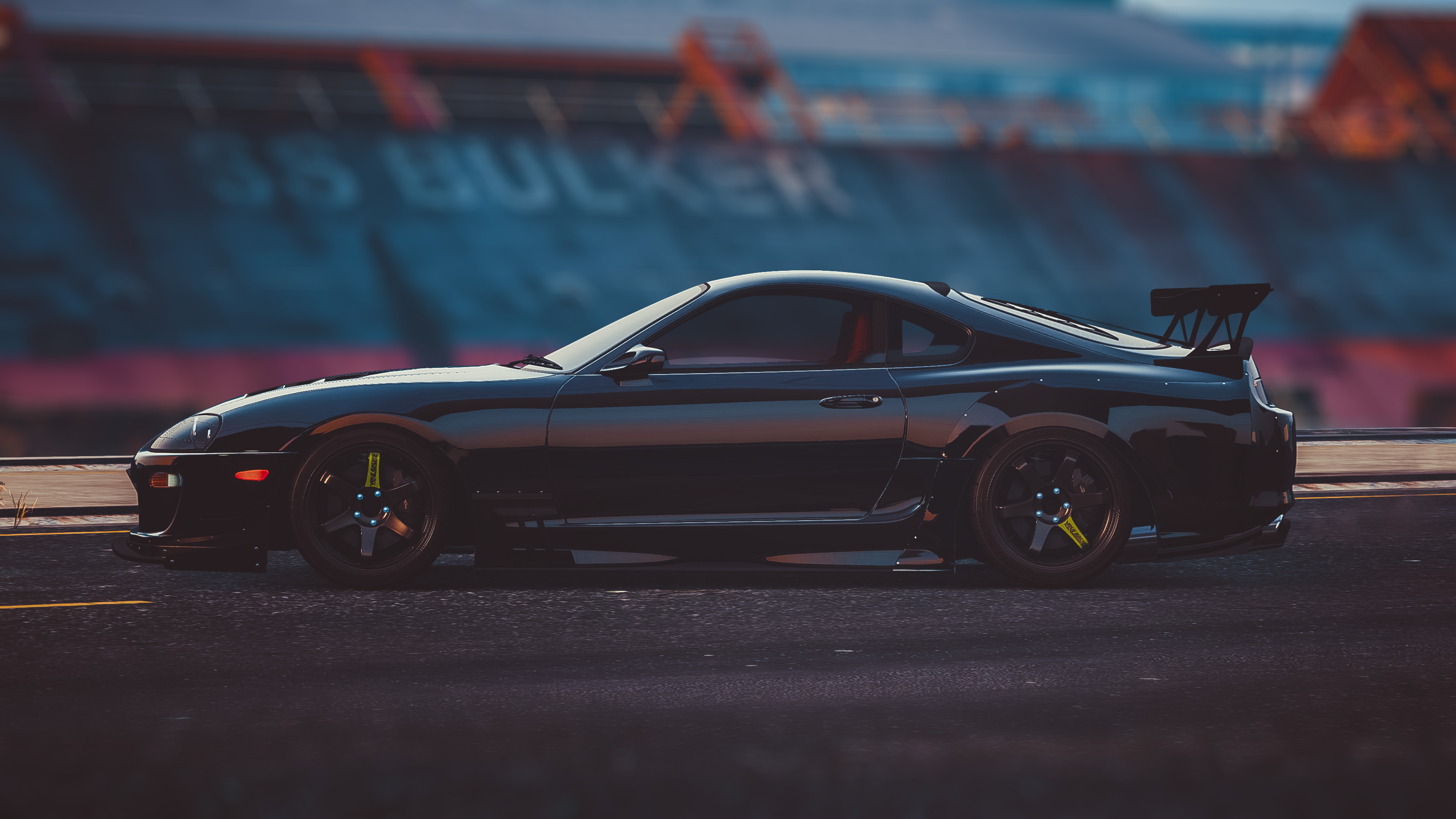 3480x1960 Wallpaper, Toyota, Supra, JDM, 2jz, Grand Theft Auto V, car, volk 丶, Desktop