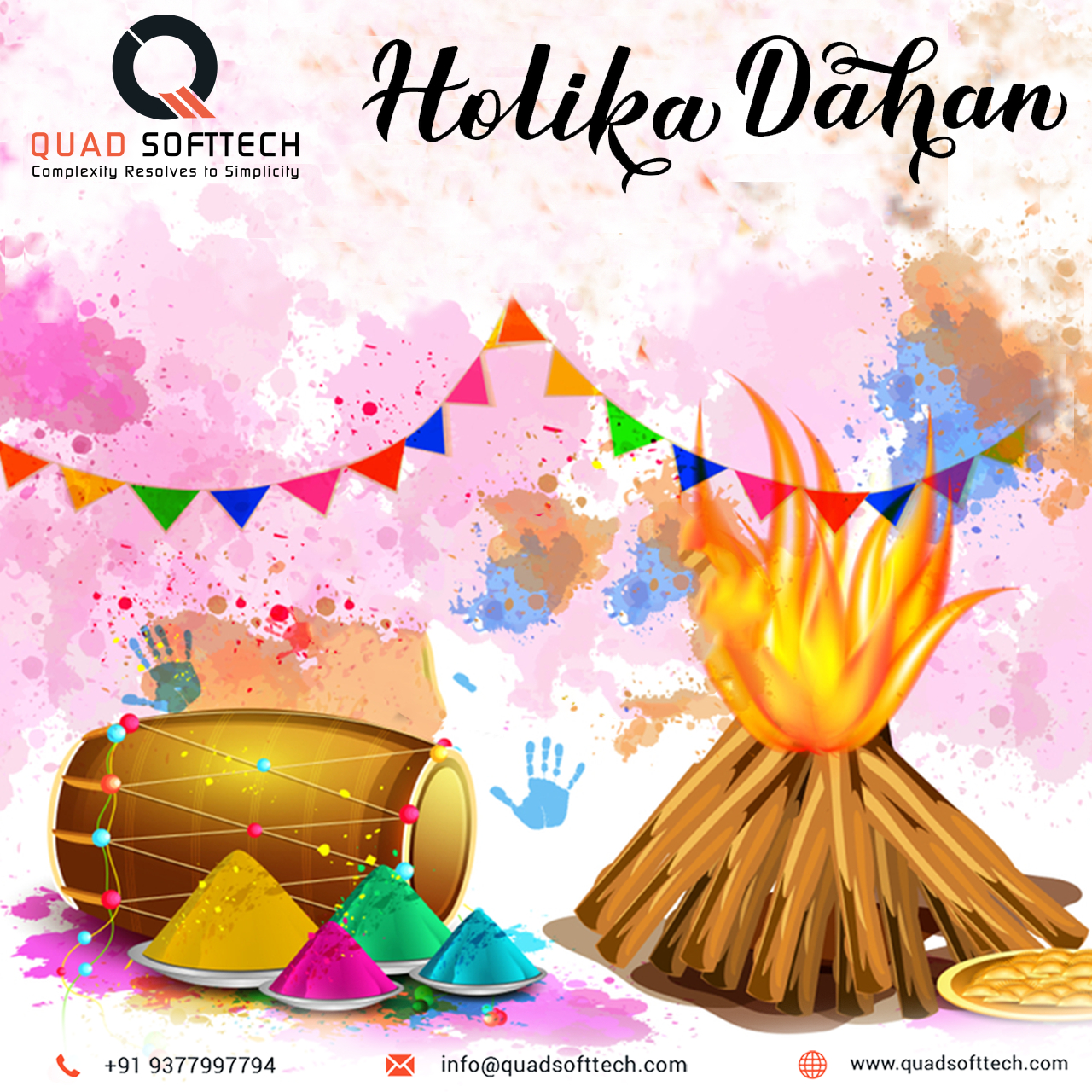 1280x1280 Holika Dahan. Happy holi, Web development design, Holi, Phone