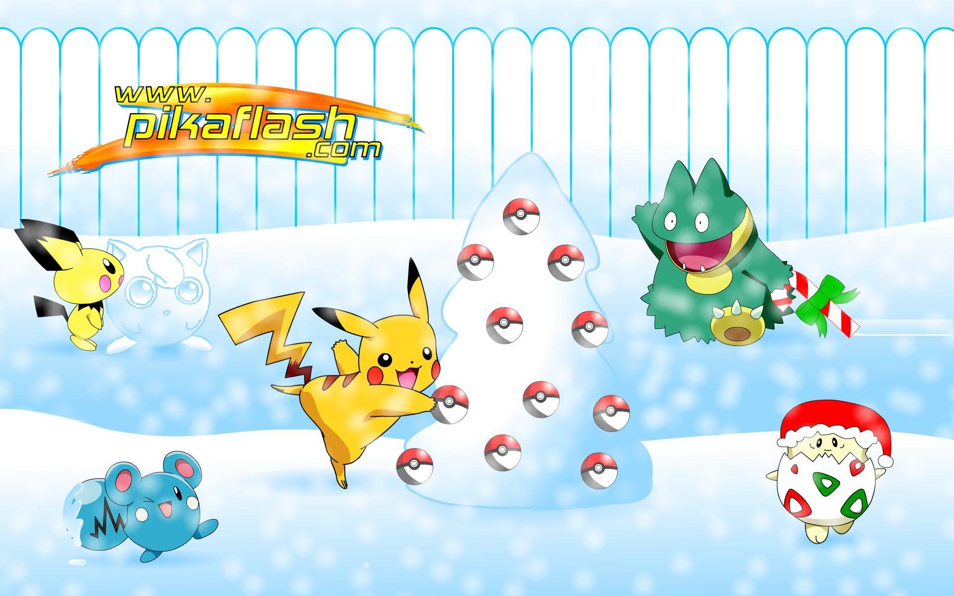 1920x1200 Pokémon image Merry Pokemon Christmas! HD wallpaper and background, Desktop