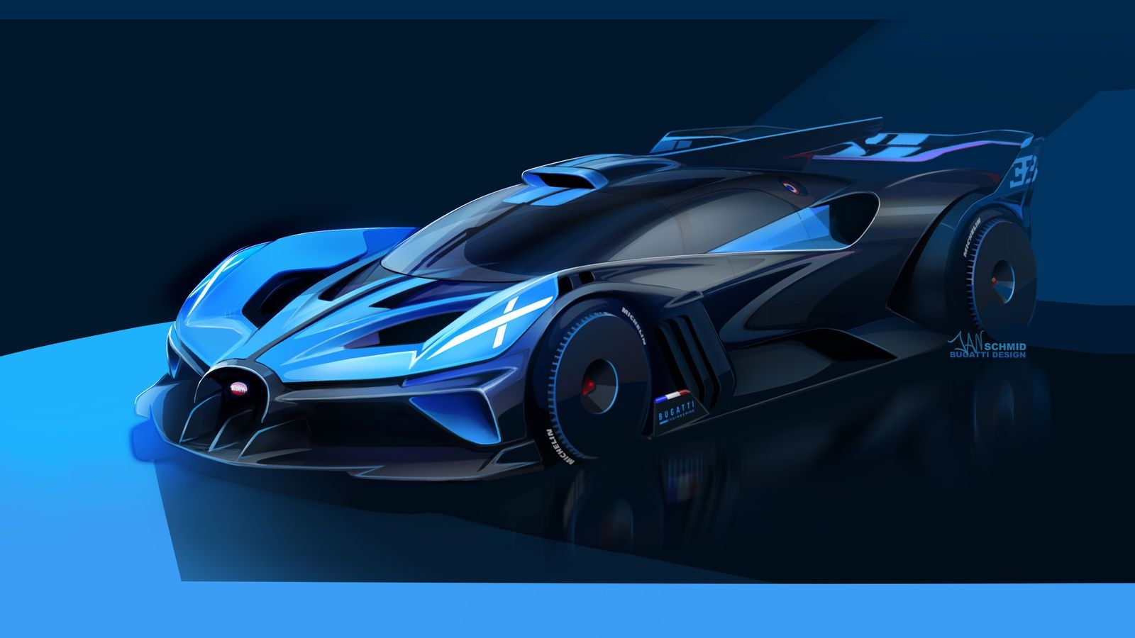 1600x900 Bugatti Bolide, Desktop