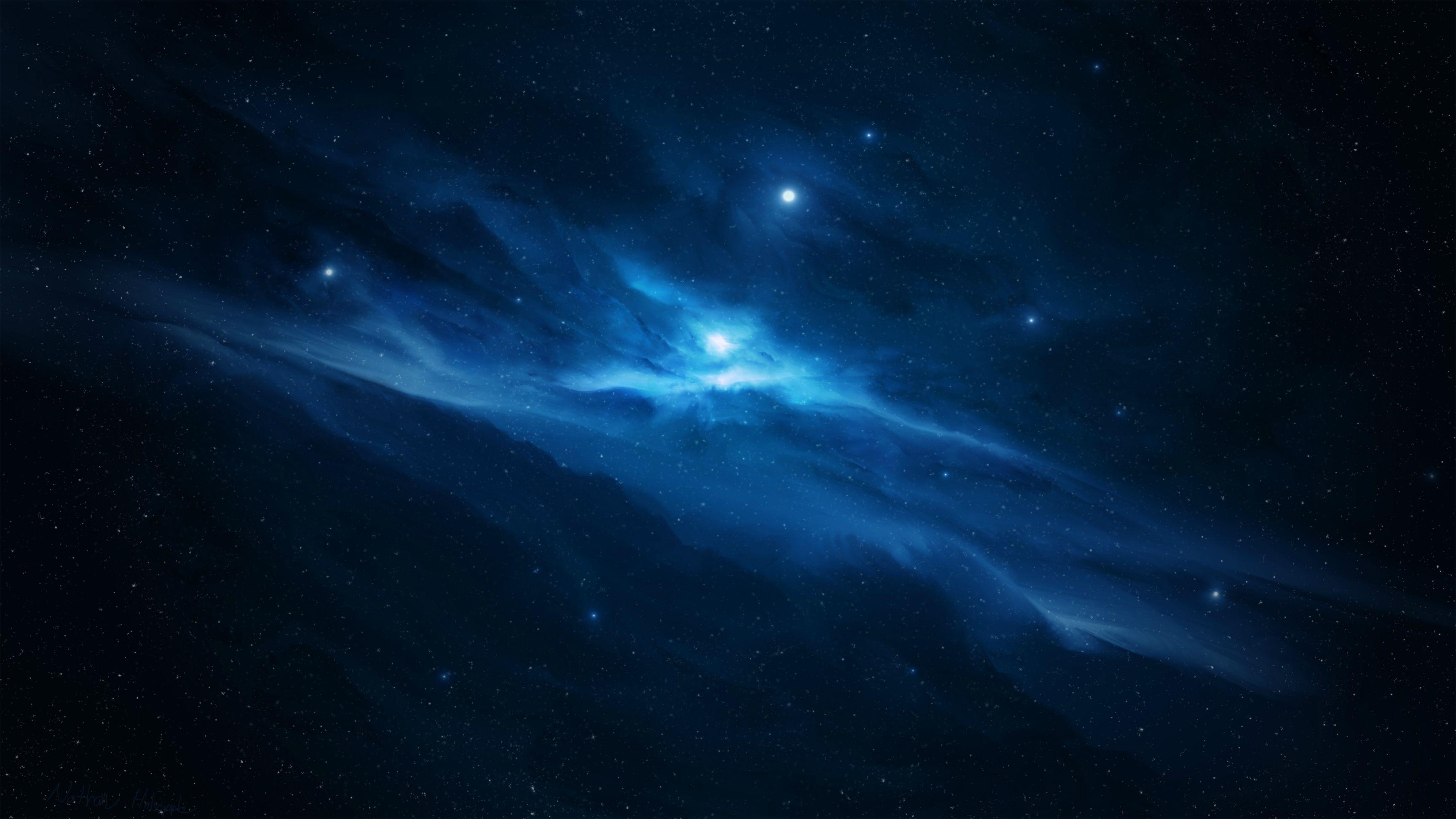 3460x1950 Ice Blue Starlight HD Wallpaper. Lugares para visitar, Desktop