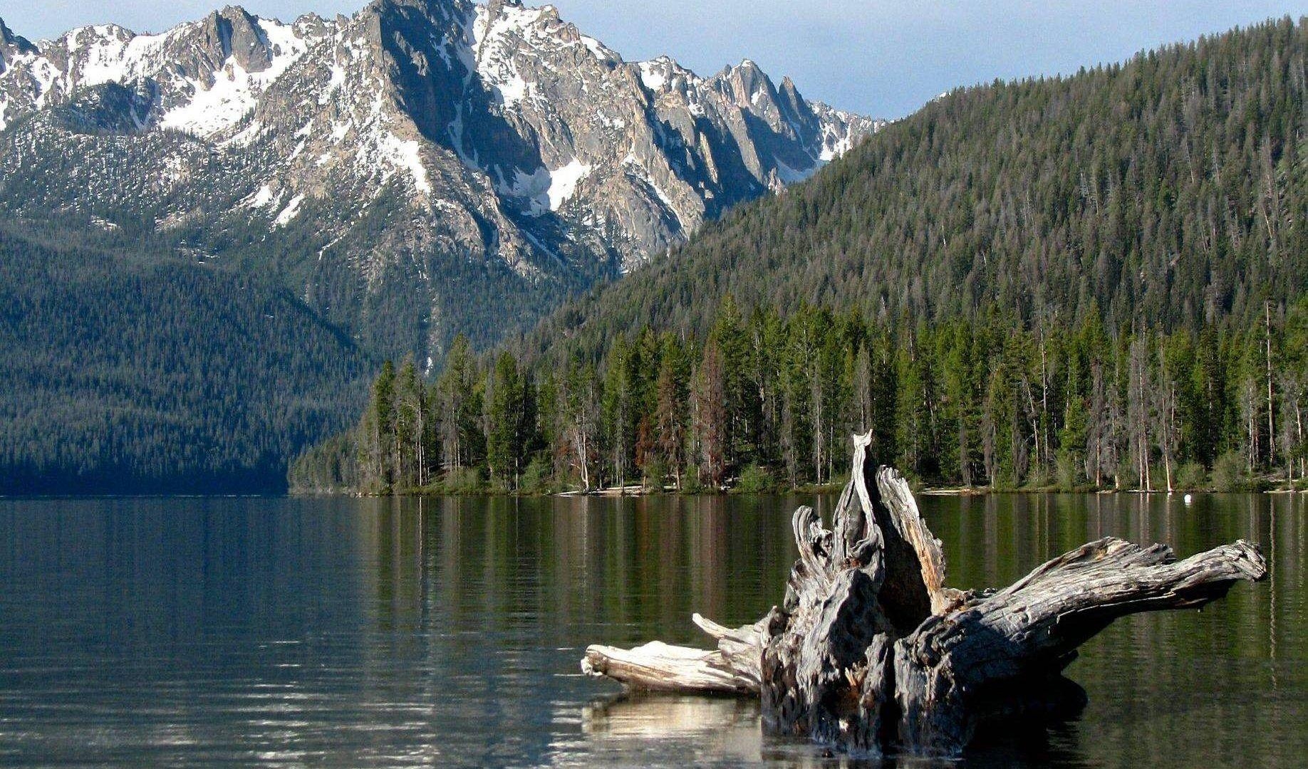 1840x1080 Redfish Tag wallpaper: Lake Idaho Beautiful Scenic Fishing Redfish, Desktop