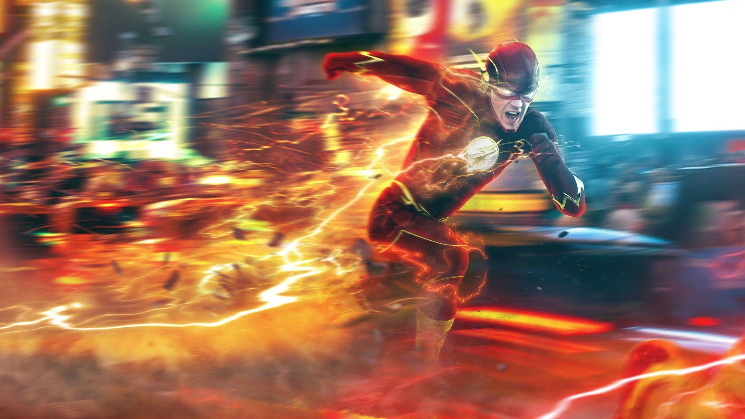 2560x1440 Flash Barry Allen Wallpaper, Desktop