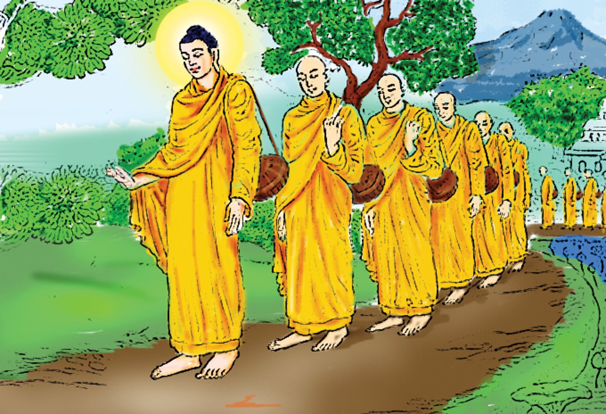 2050x1400 Medin Full Moon Poya Day, Desktop