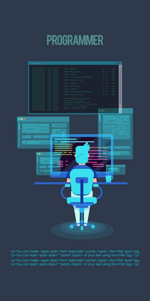 640x1280 Download programmer wallpaper by DevilWine now. Browse millions of popular code. Code wallpaper, Technology wallpaper, Computer programming, Phone