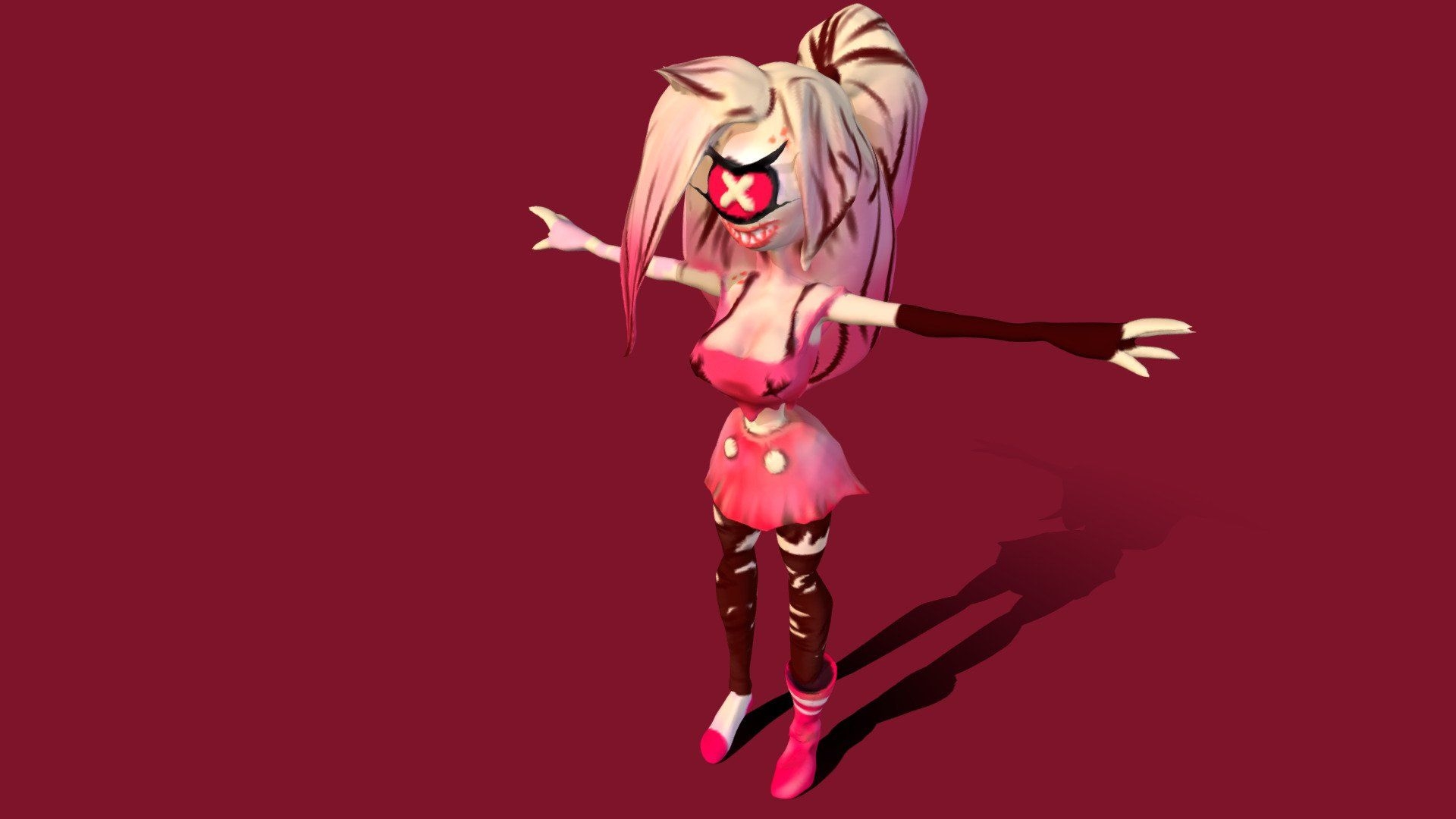 1920x1080 Cherri Bomb Free 3D model, Desktop