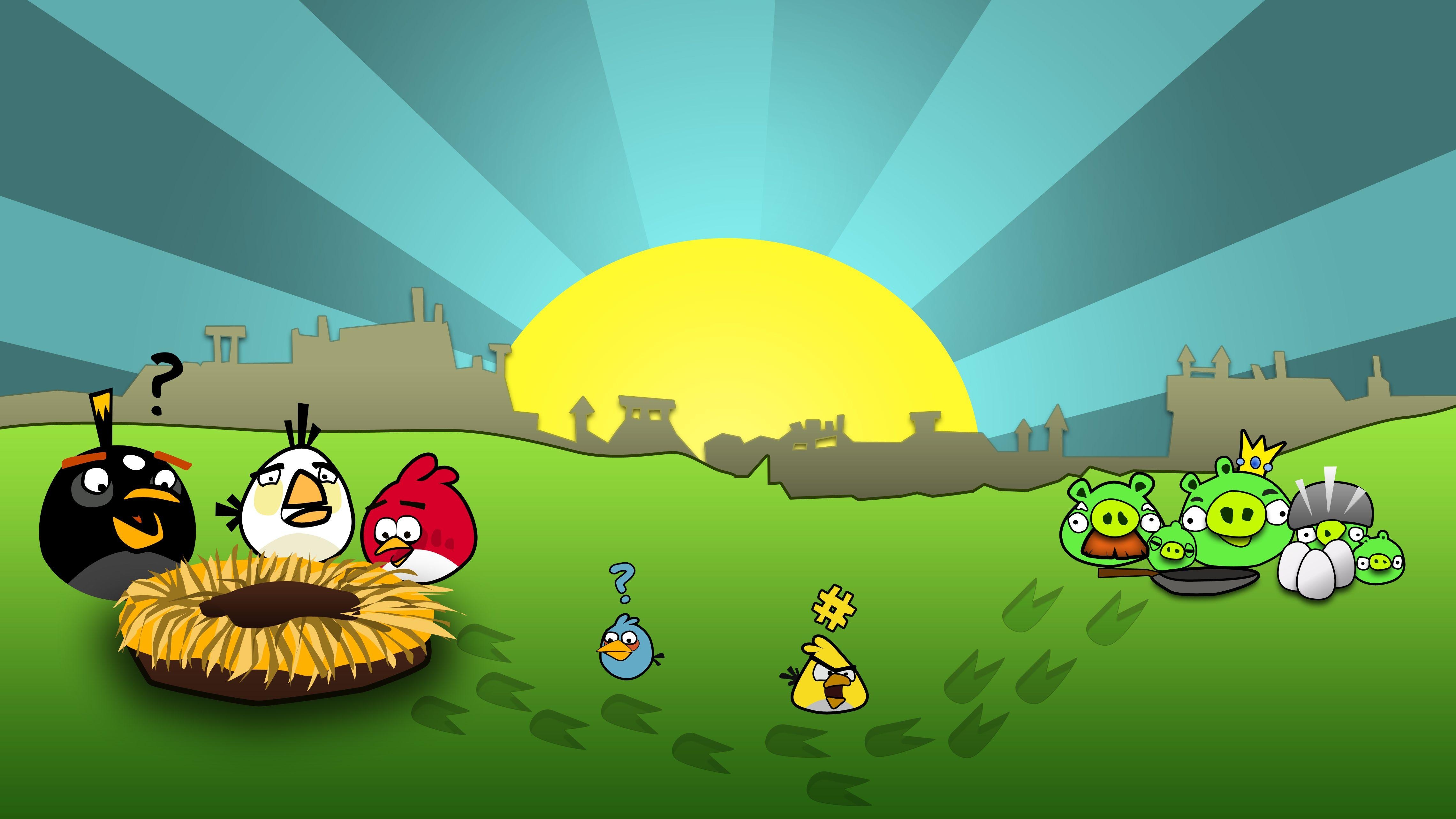 4560x2570 Angry Bird Wallpaper, Desktop