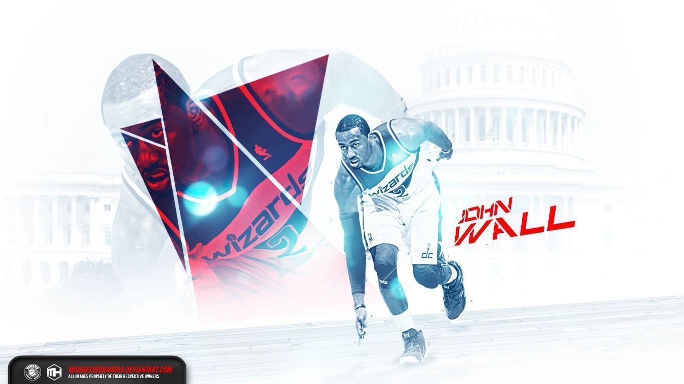 1370x770 John Wall wallpaper, Desktop