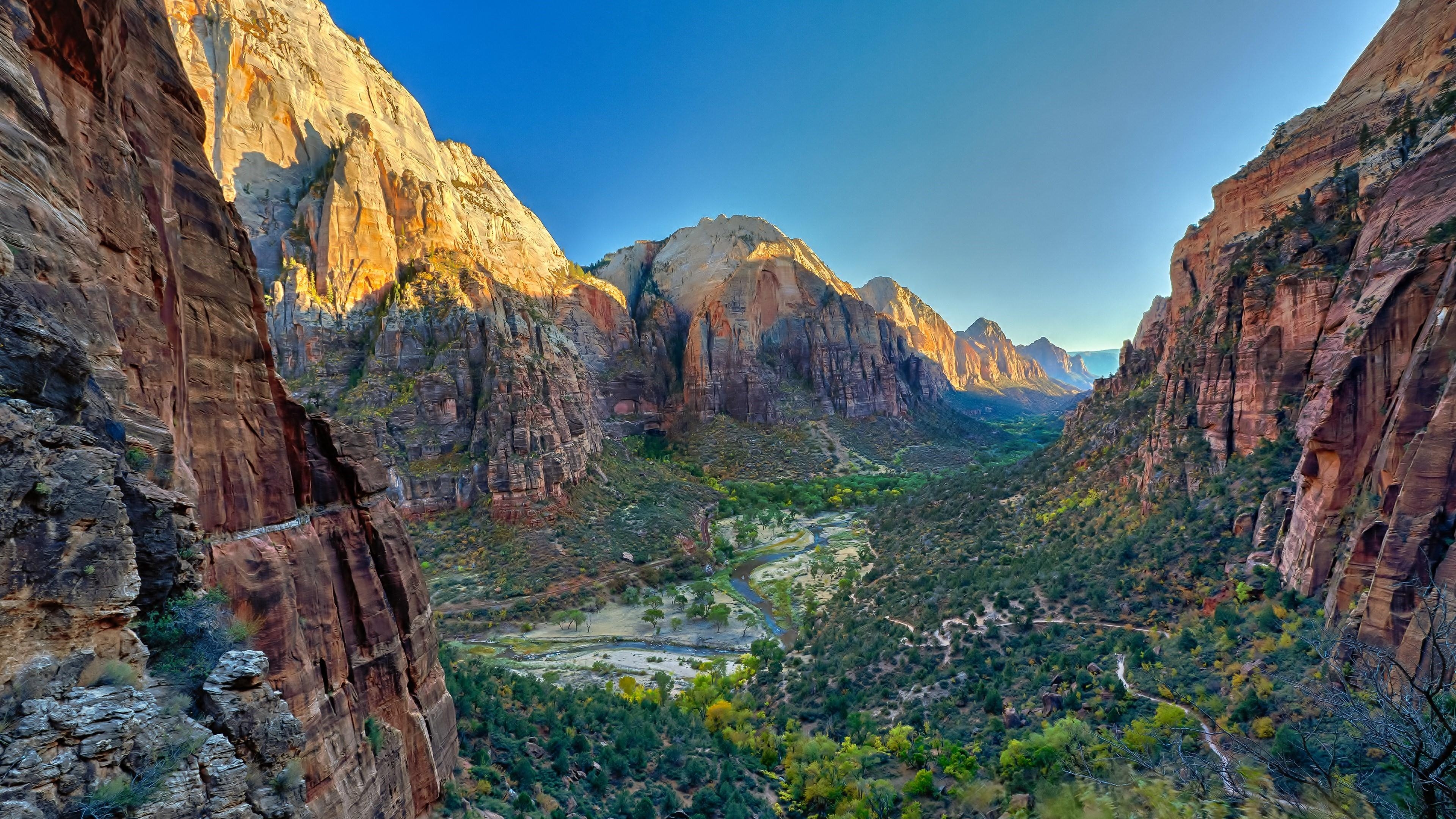 3840x2160 Zion National Park Park In Utah Wallpaper. Wallpaper, Desktop