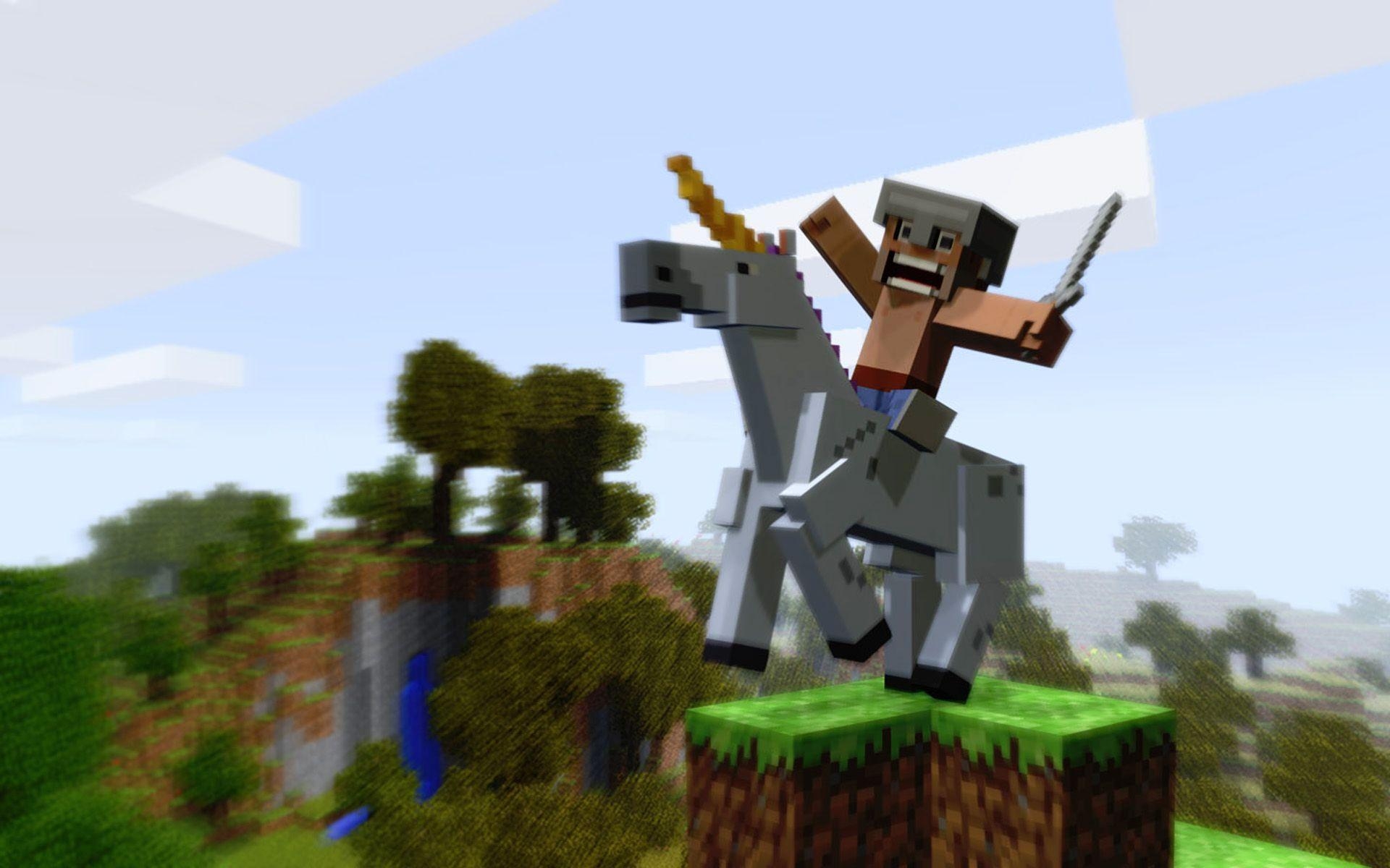 1920x1200 Minecraft Unicorn Minecraft Wallpaper, Desktop