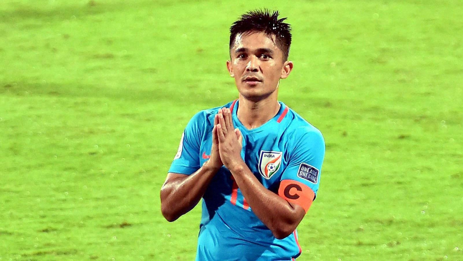 1610x910 Indian Football Team Captain Sunil Chhetri Appeals to Fans: Abuse Us, Desktop