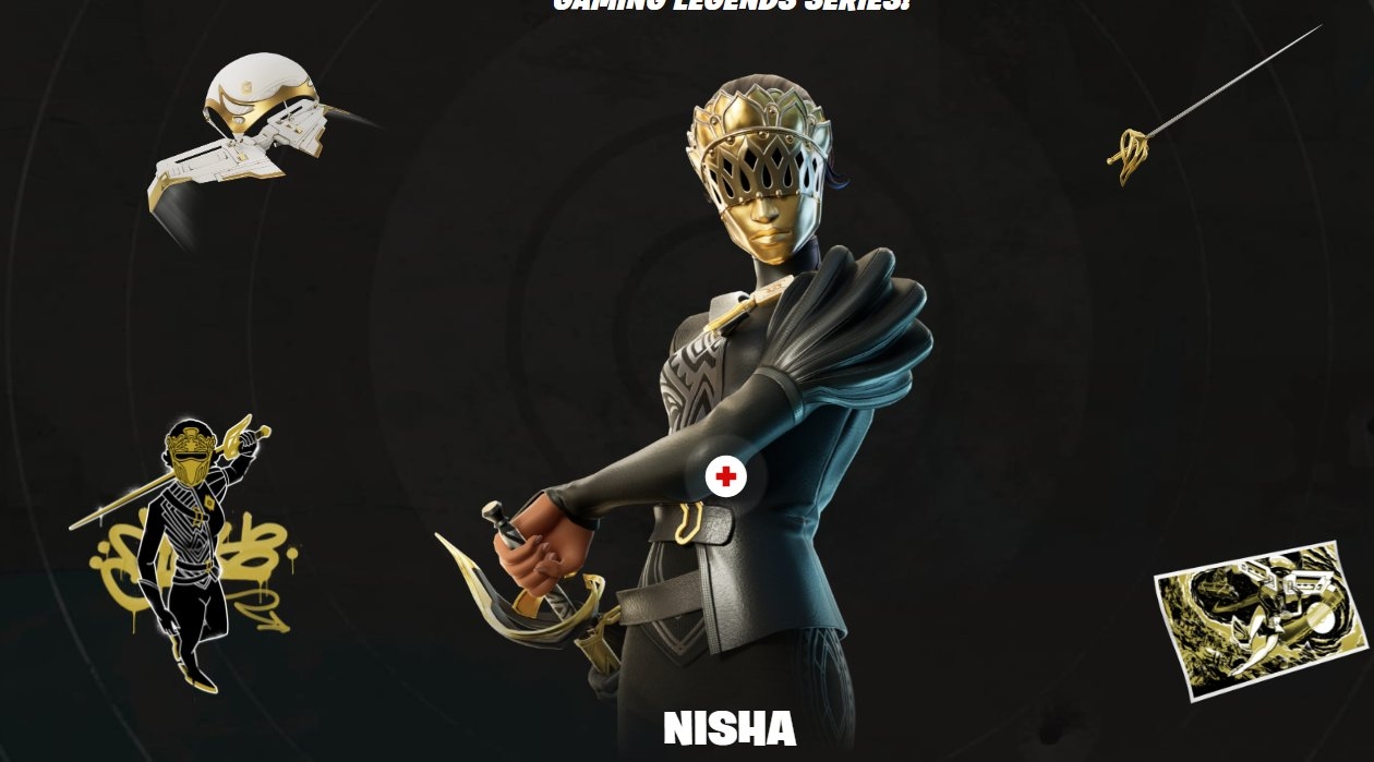 1260x700 Nisha Fortnite wallpaper, Desktop