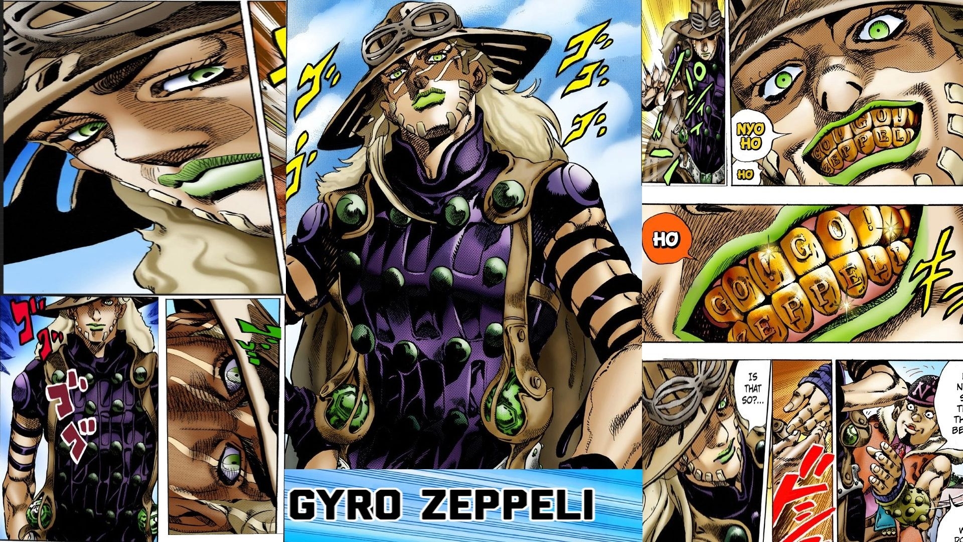 1920x1080 Steam Community - :: Gyro Zeppeli [Manga Panel Wallpaper], Desktop