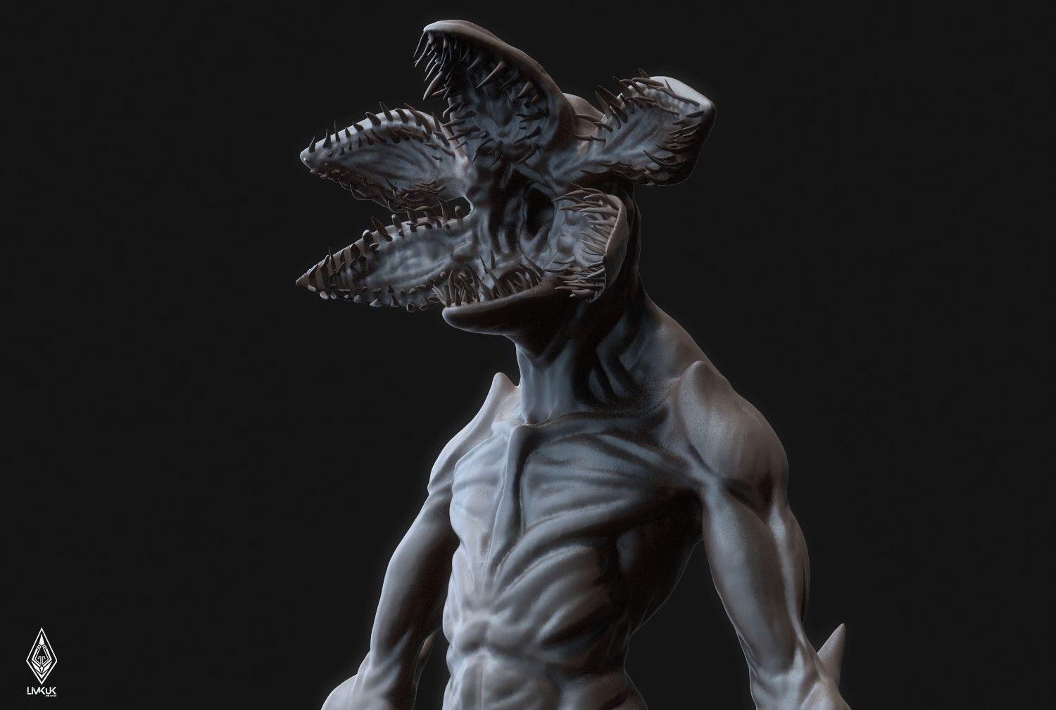 1500x1010 Demogorgon- Stranger Things WIP, Desktop