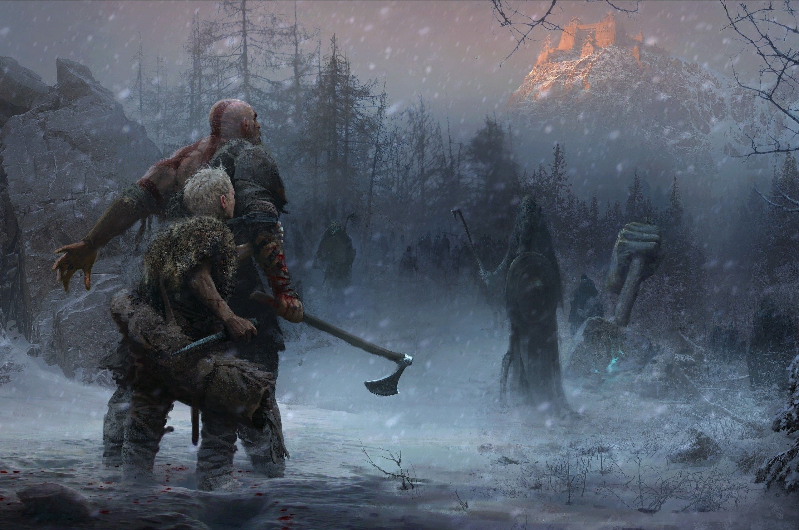 2560x1700 Viking Battle Wallpaper Free Viking Battle Background, Desktop