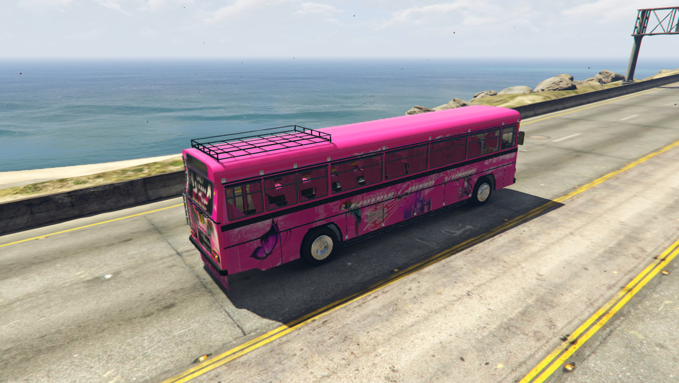 1360x770 GTA 5 DAMRAJINI BUS ADDON OIV REPLACE, Desktop