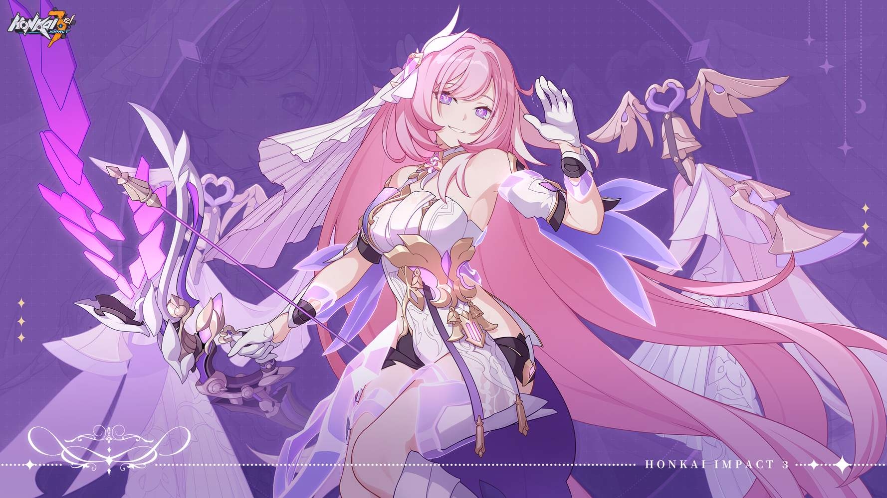 1780x1000 Wallpaper Herrscher of Human: Ego and Elf Elysia Wallpaper Download. Honkai Impact 3rd, Desktop