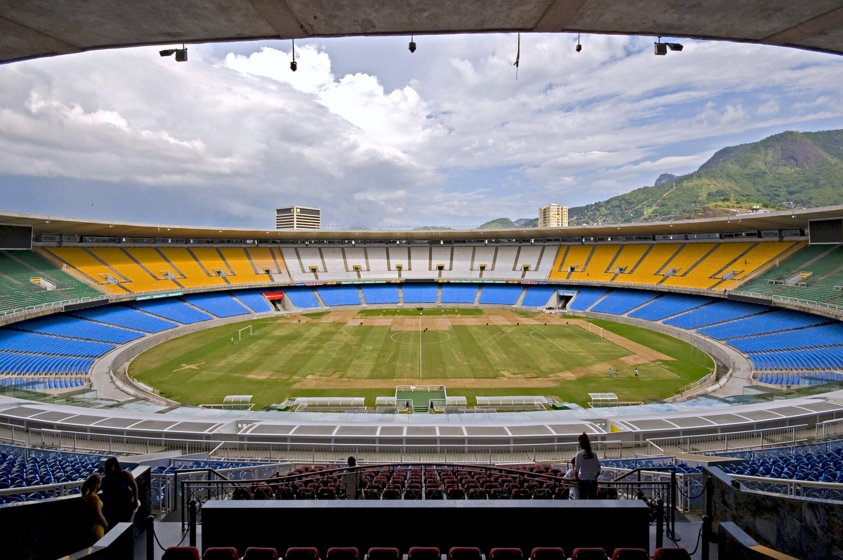 2810x1870 Wallpaper, grass, sky, Brazil, Brasil, structure, arena, Desktop