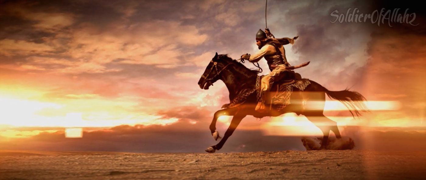 1400x600 Be A Muslim. Karbala photography, Historical warriors, Khalid, Dual Screen