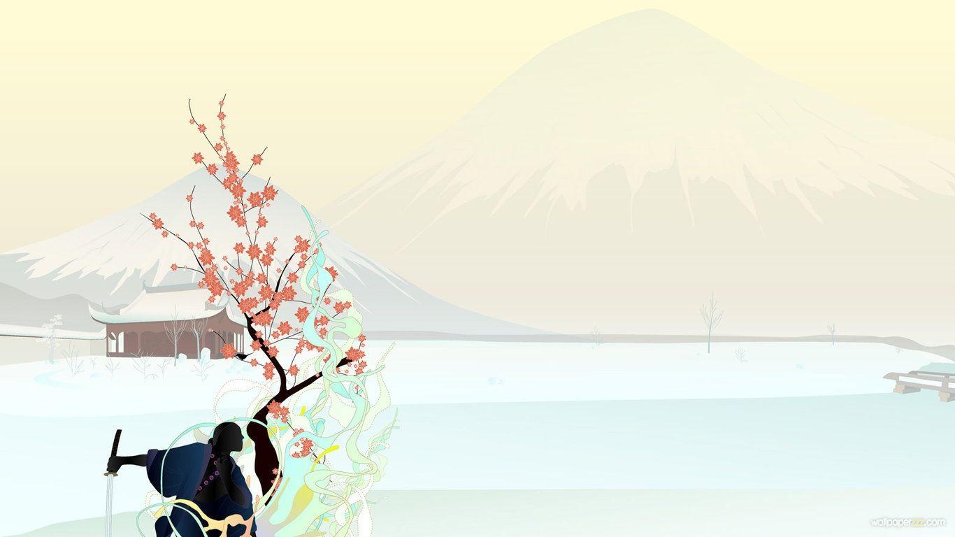 1370x770 Japanese Art Wallpaper S72 (2064x1296), Desktop