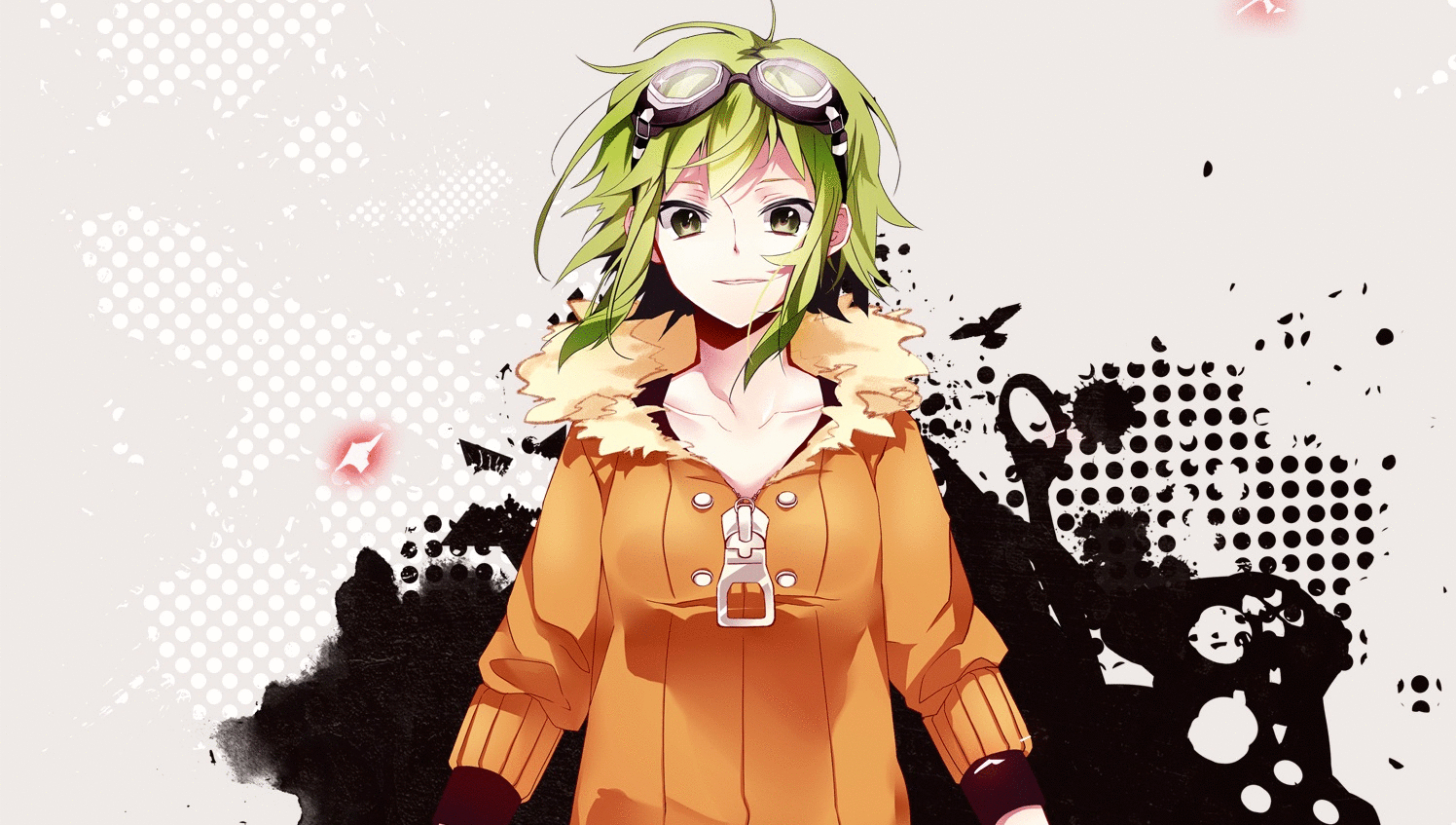 1500x850 GUMI (Vocaloid) HD Wallpaper, Desktop