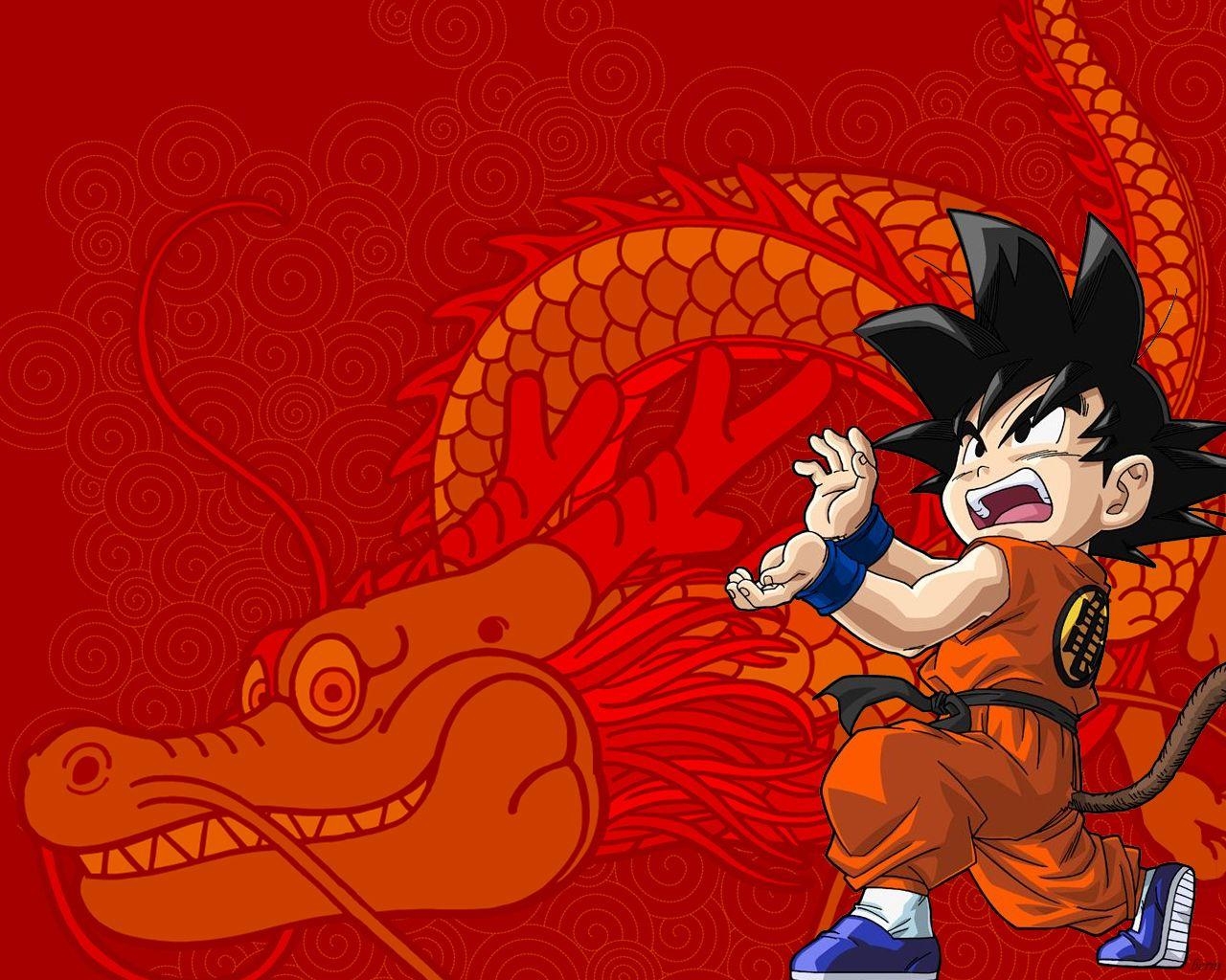 1280x1030 tails, dragons, Son Goku, anime, Dragon Ball Z, Shenlong wallpaper, Desktop